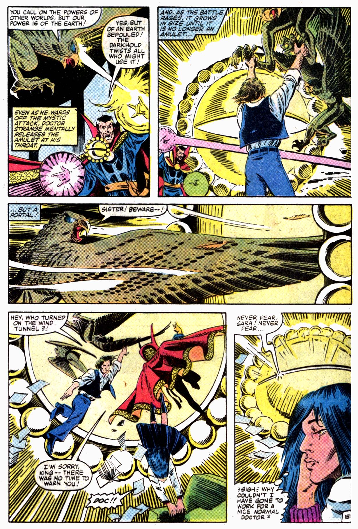 Read online Doctor Strange (1974) comic -  Issue #59 - 16