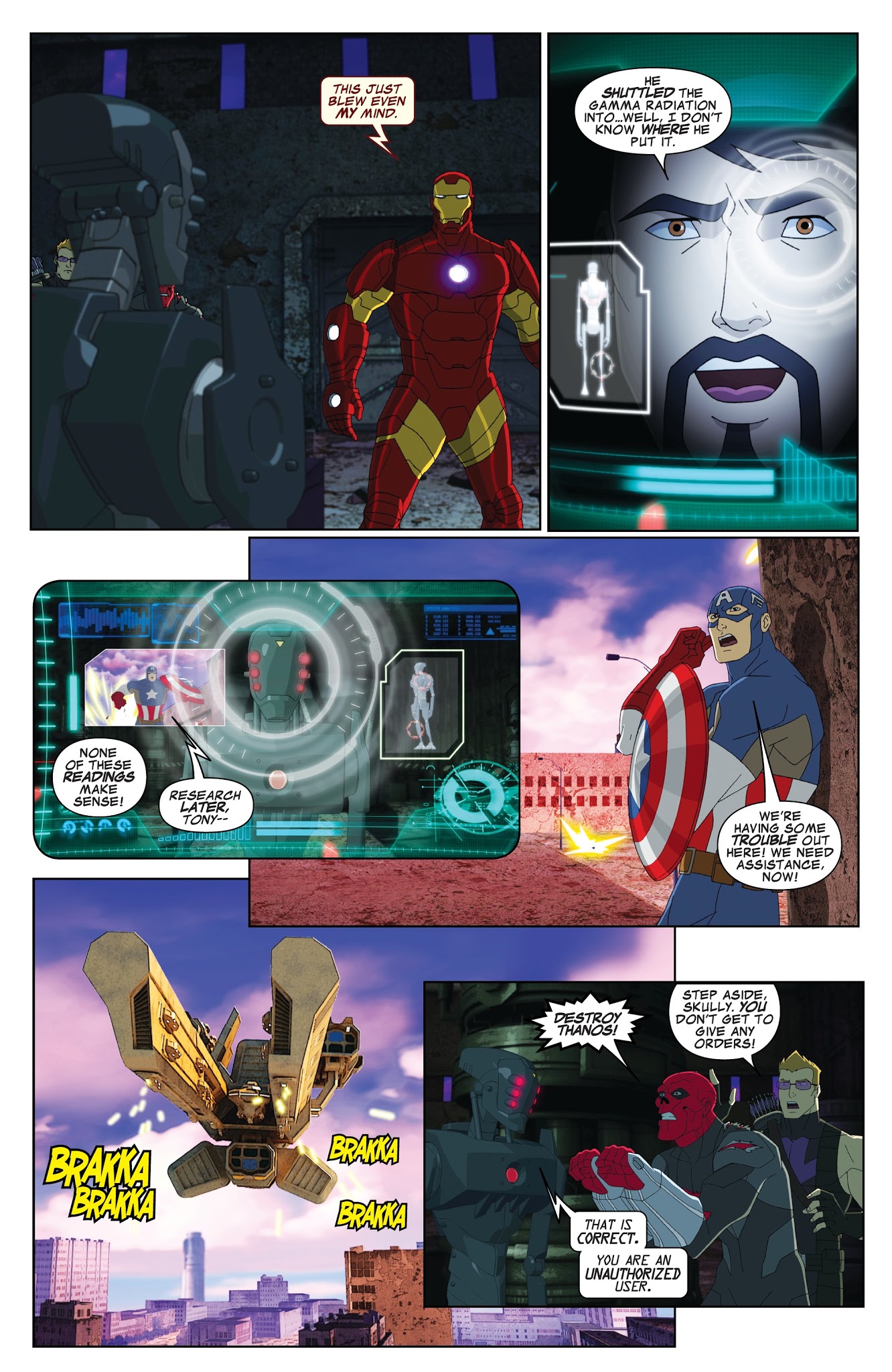 Read online Avengers vs. Thanos (2018) comic -  Issue # TPB - 19