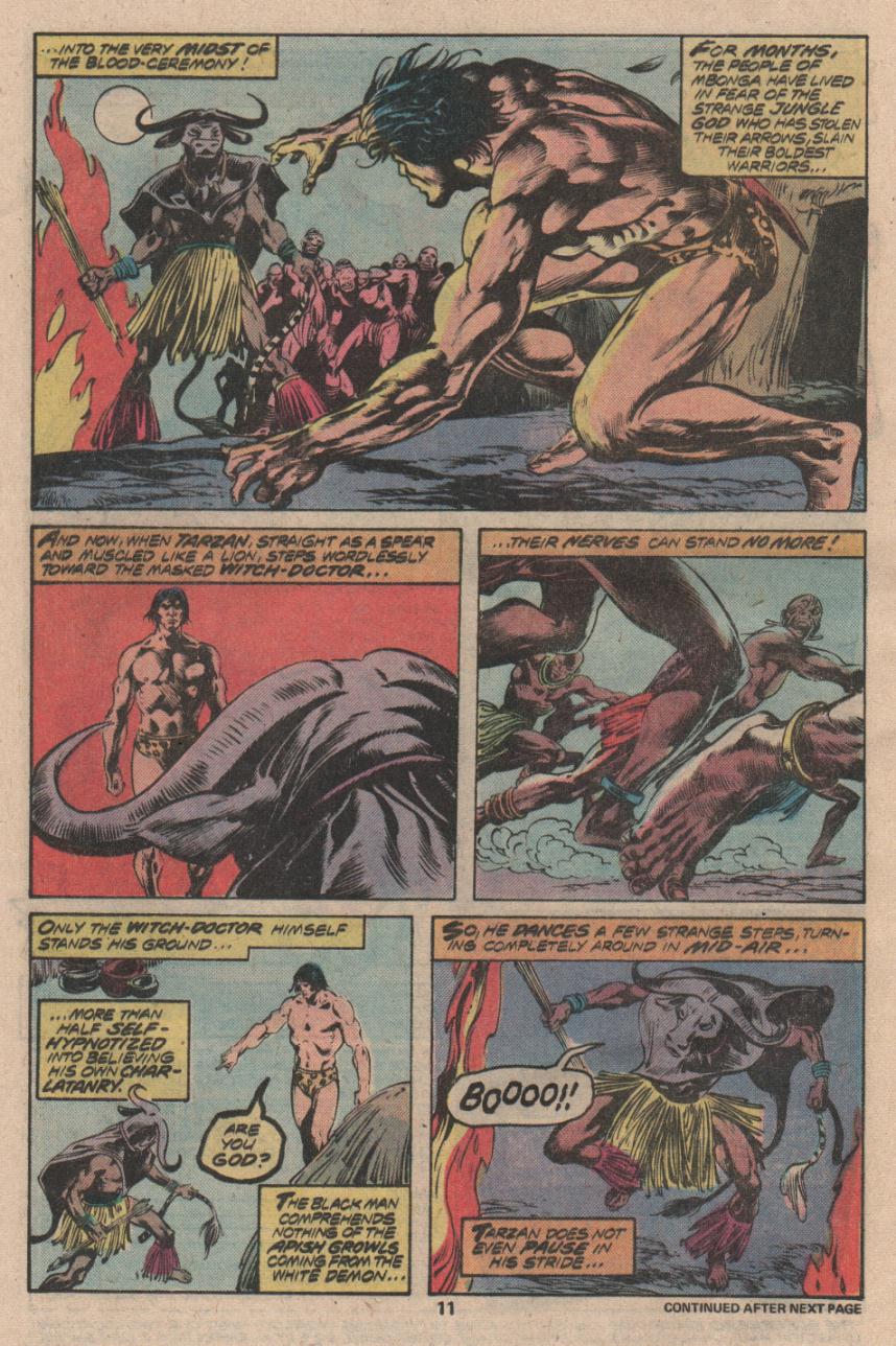 Read online Tarzan (1977) comic -  Issue #9 - 8
