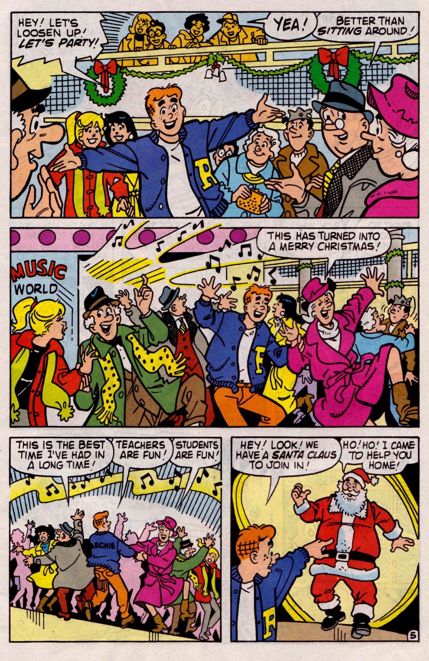 Read online Archie's Christmas Stocking comic -  Issue #3 - 7