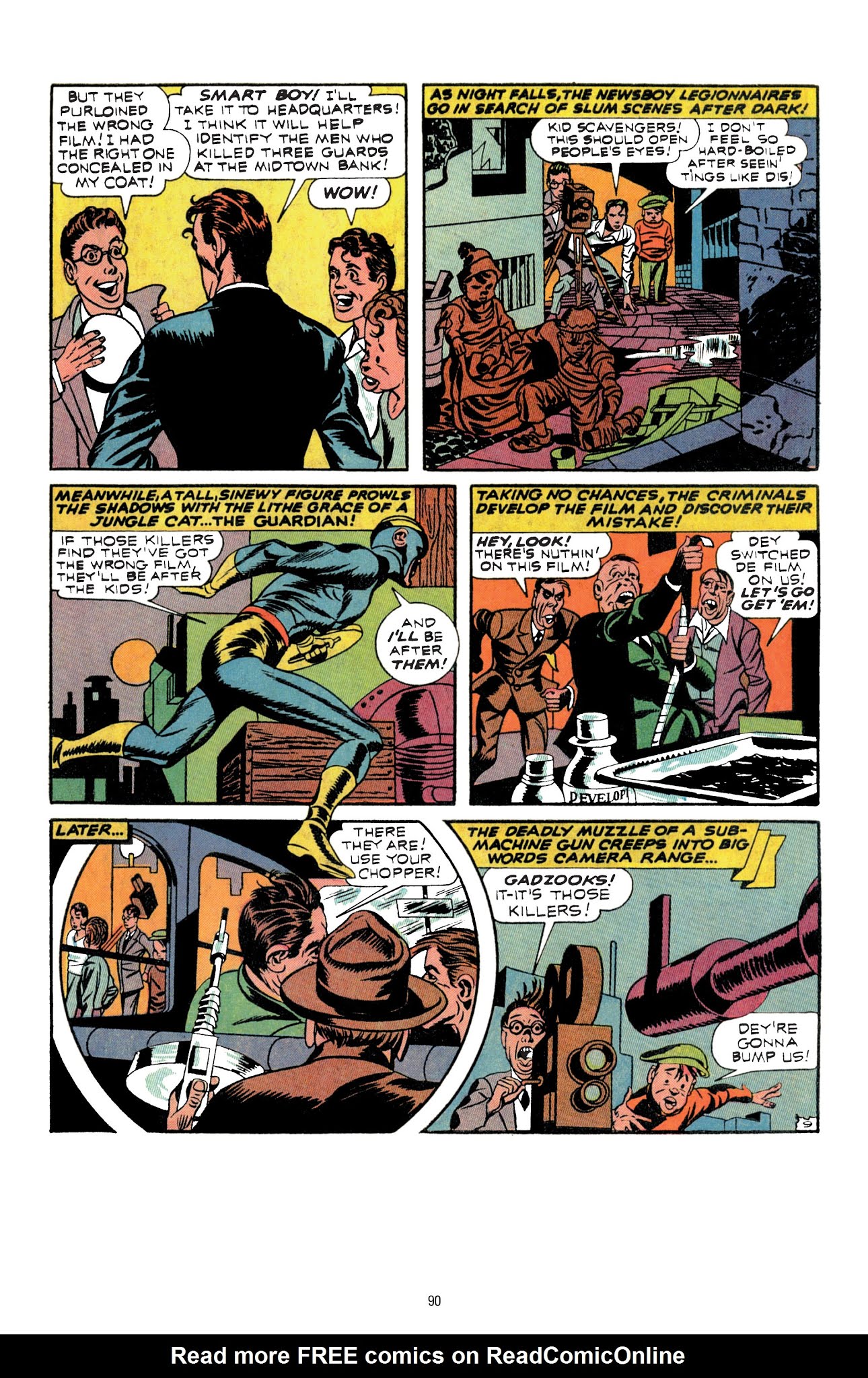 Read online The Newsboy Legion by Joe Simon and Jack Kirby comic -  Issue # TPB 1 (Part 1) - 87
