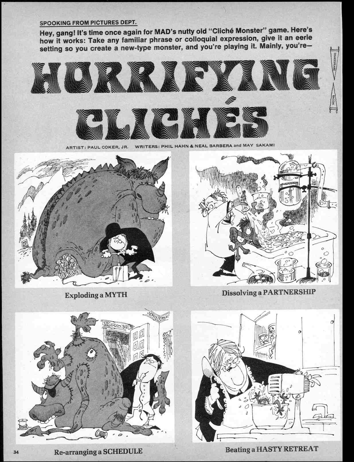 Read online MAD comic -  Issue #122 - 36