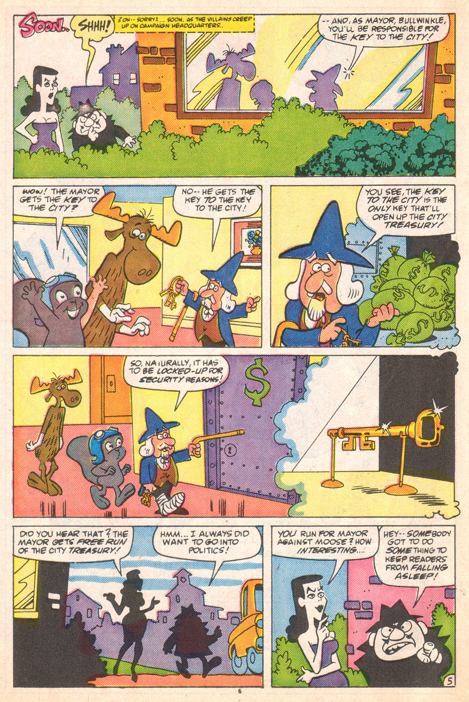 Read online Bullwinkle and Rocky comic -  Issue #8 - 8