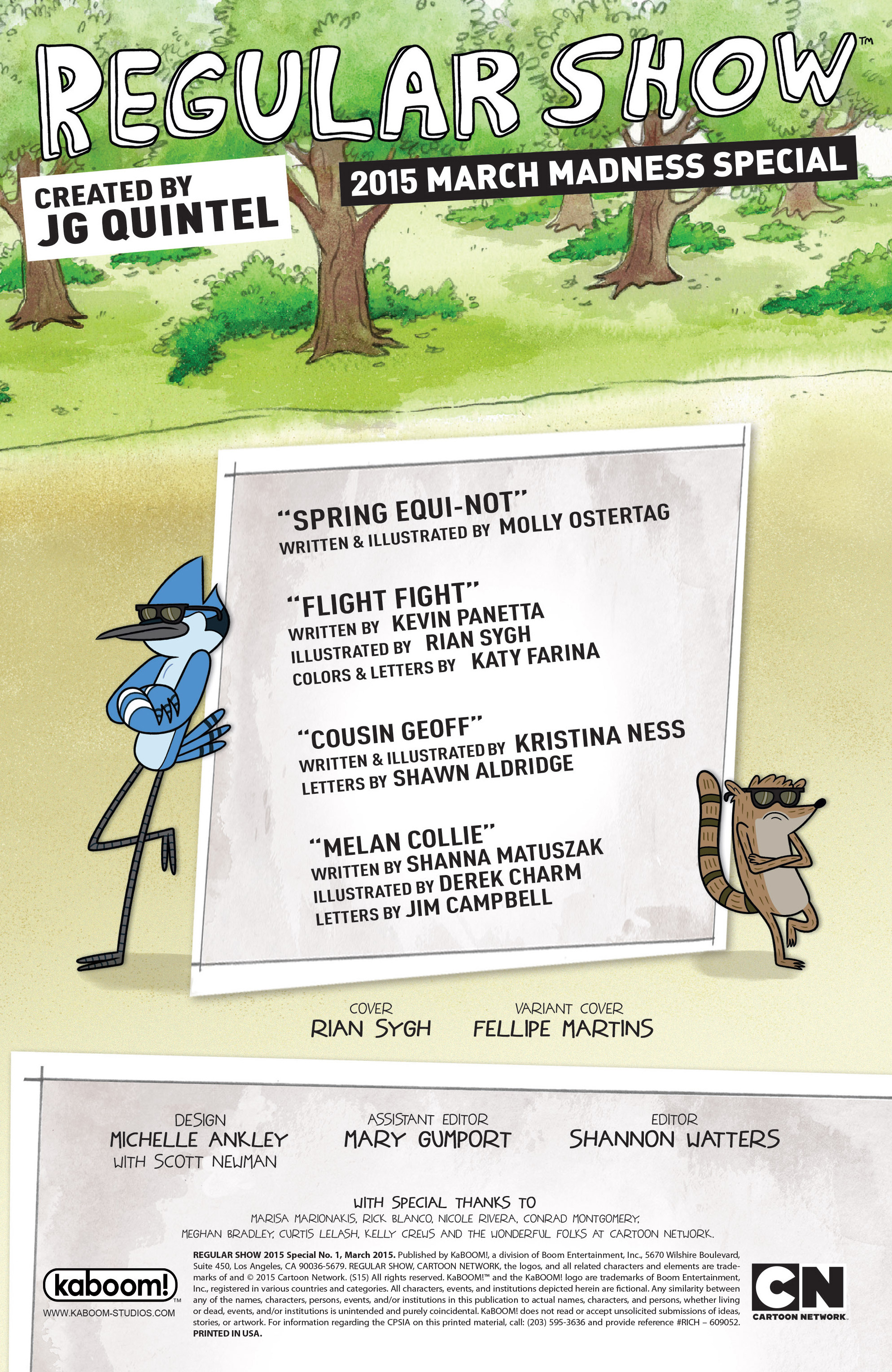 Read online Regular Show comic -  Issue # _Special 1 - 2