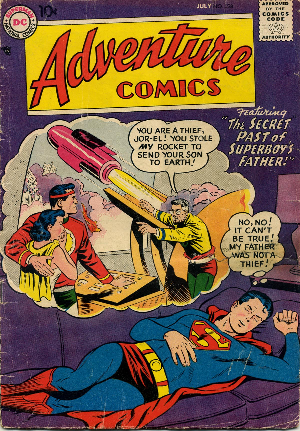 Read online Adventure Comics (1938) comic -  Issue #238 - 1