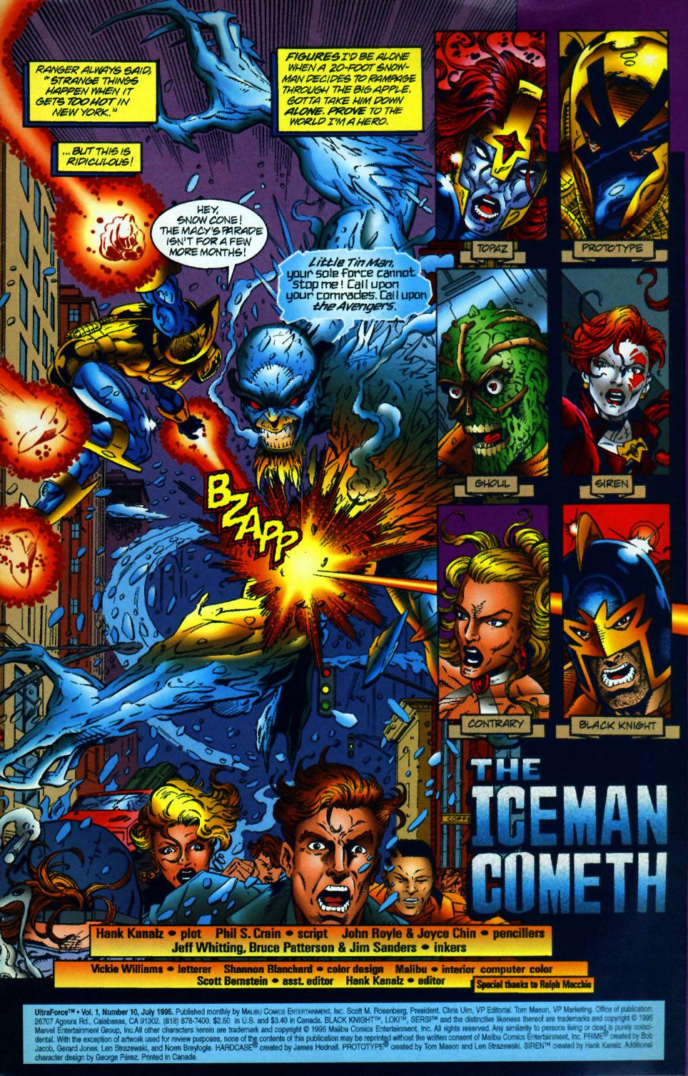 Read online UltraForce (1994) comic -  Issue #10 - 2