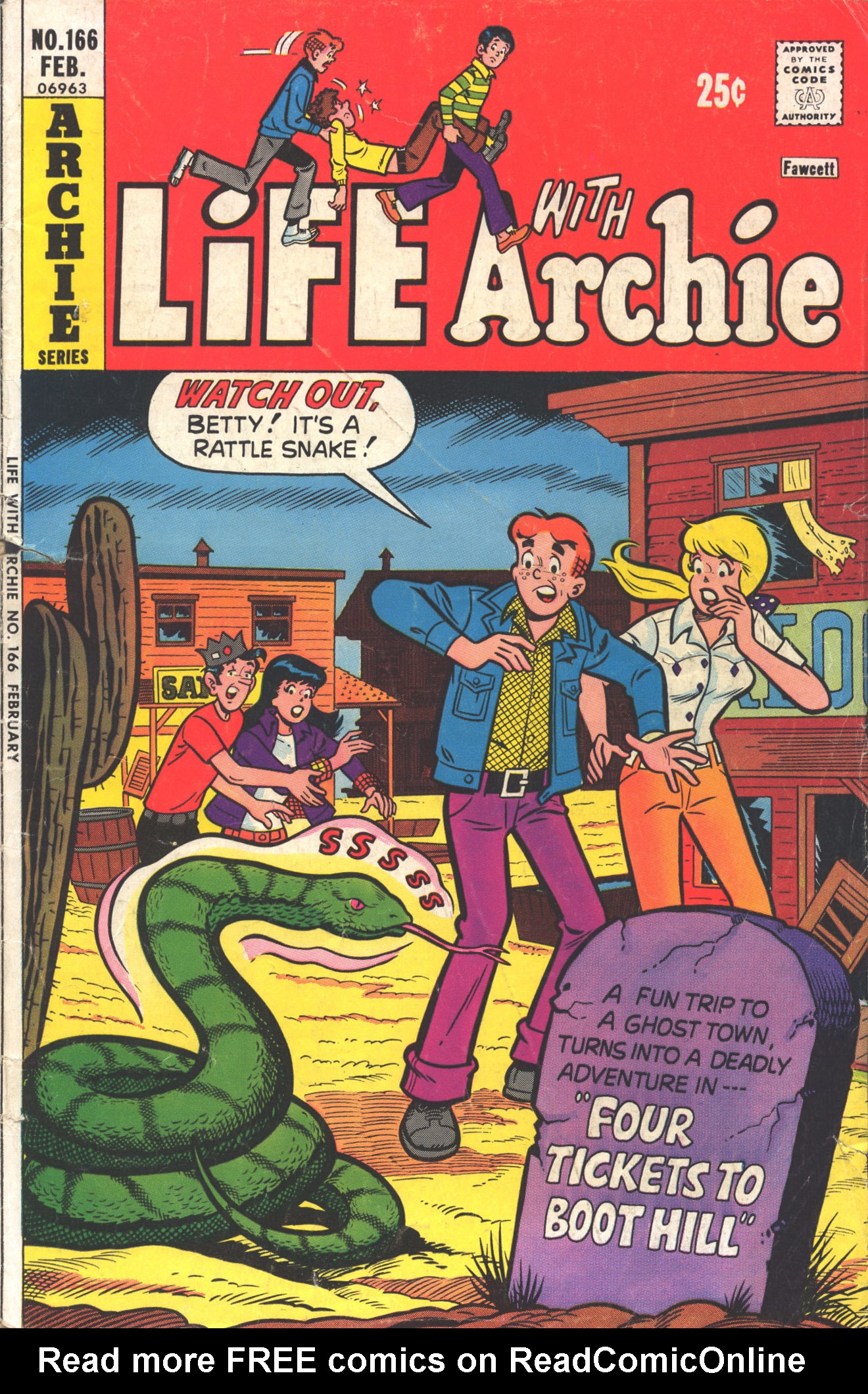 Read online Life With Archie (1958) comic -  Issue #166 - 1