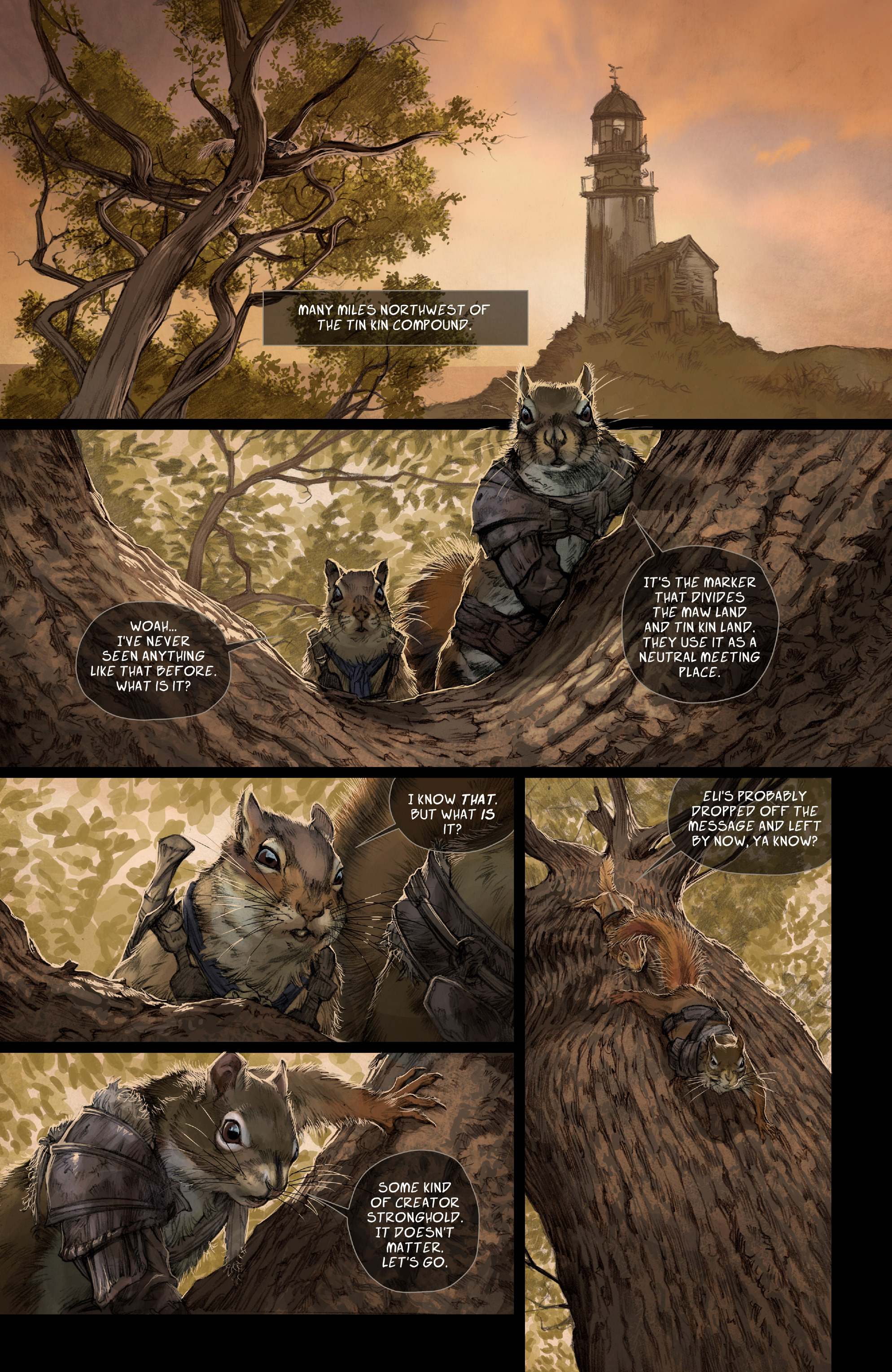 Read online Squarriors (2014) comic -  Issue #3 - 18