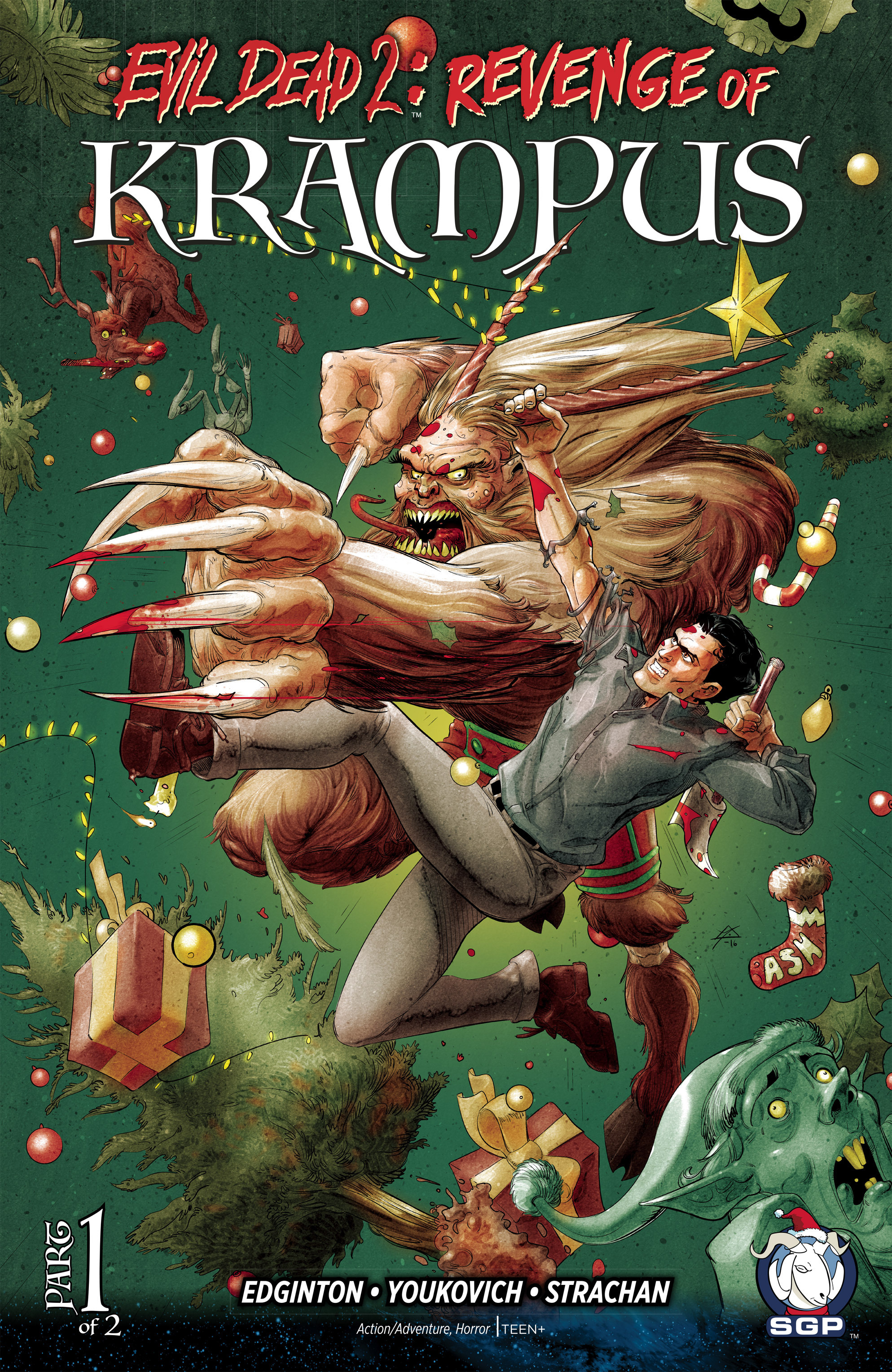 Read online Evil Dead 2: Revenge of Krampus comic -  Issue #1 - 1