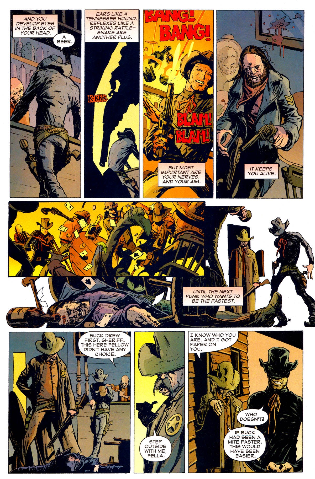 Read online Marvel Western: Strange Westerns Starring the Black Rider comic -  Issue # Full - 33