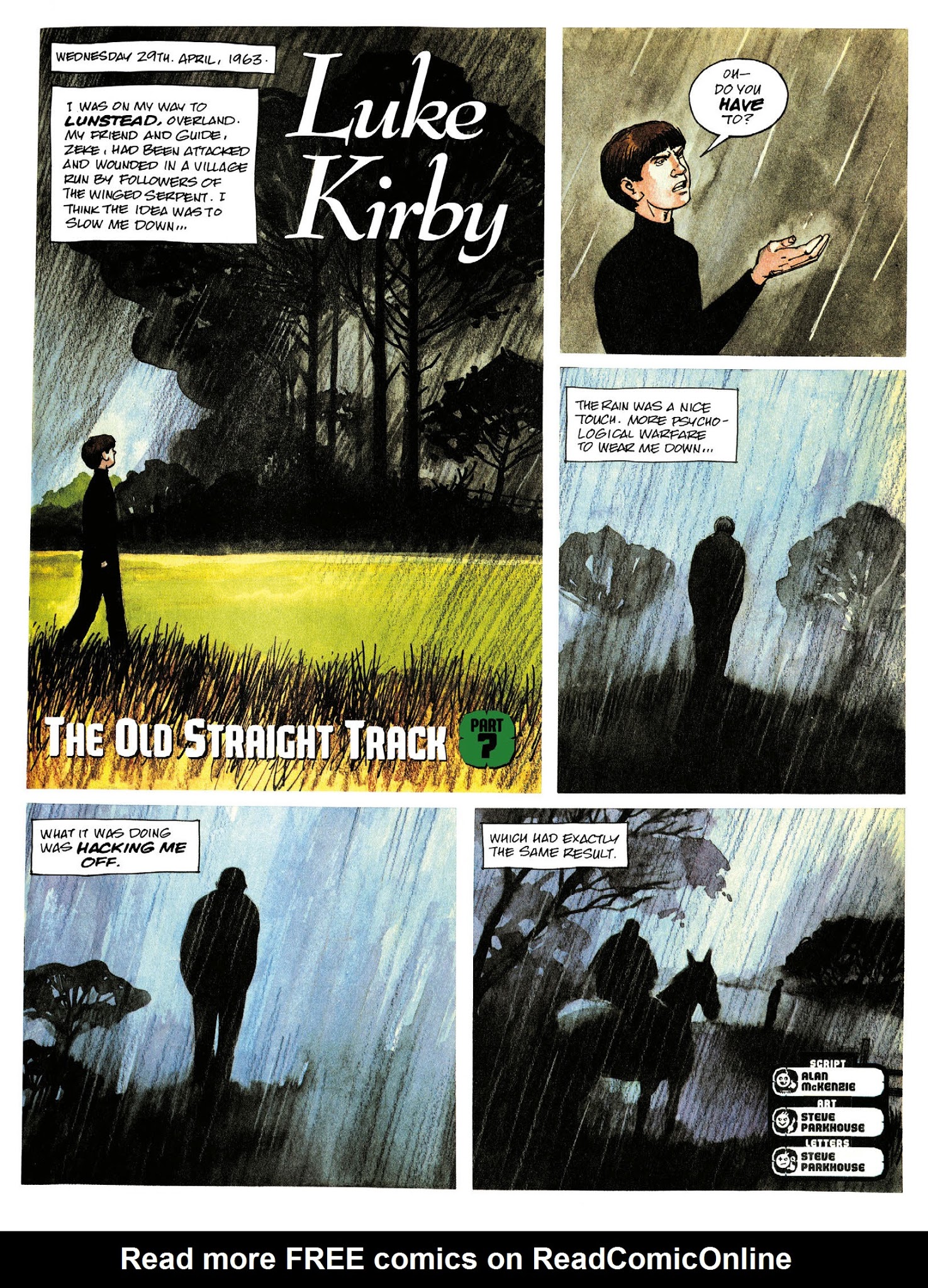Read online Summer Magic: The Complete Journal of Luke Kirby comic -  Issue # TPB - 254