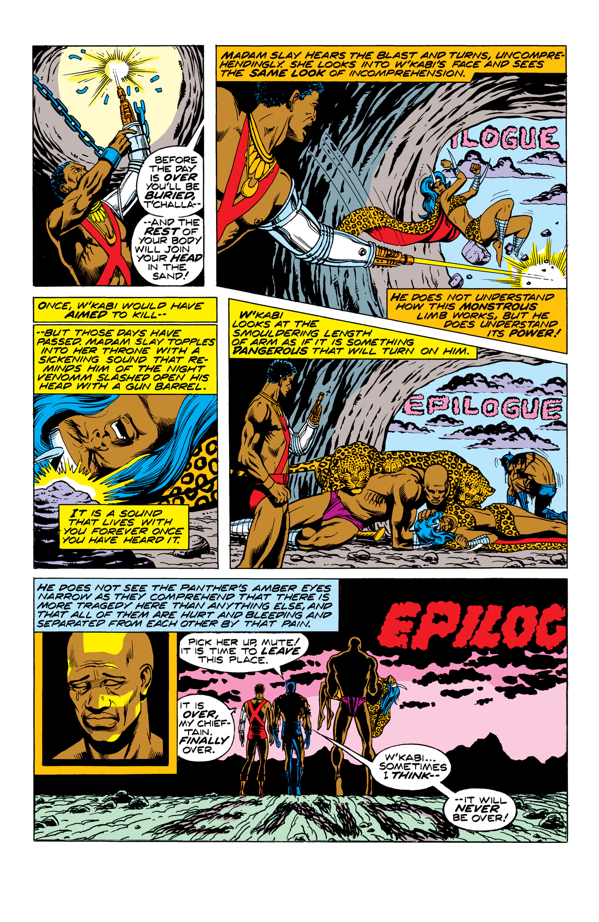 Read online Black Panther: The Early Years Omnibus comic -  Issue # TPB (Part 7) - 99