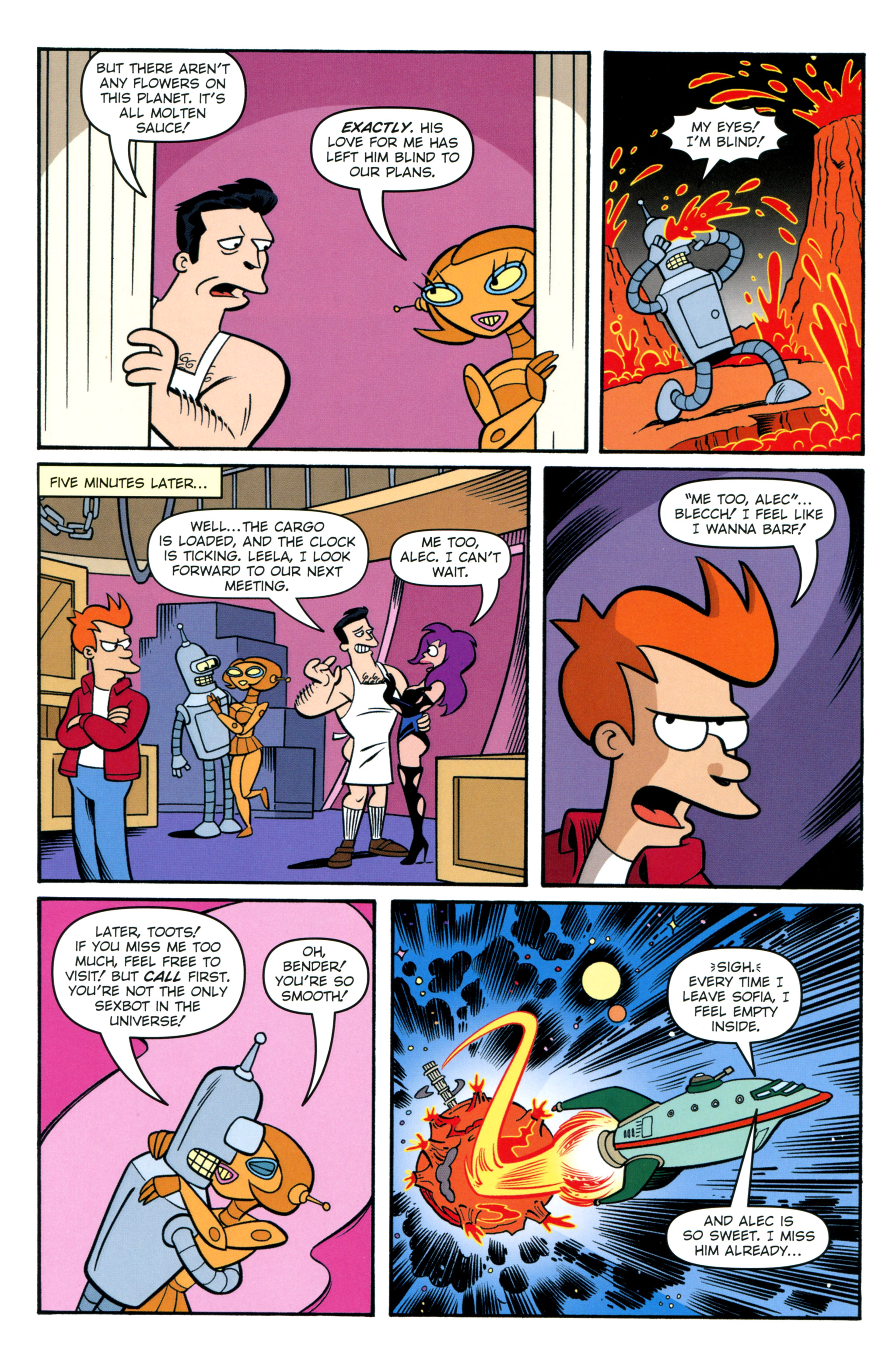 Read online Futurama Comics comic -  Issue #71 - 8