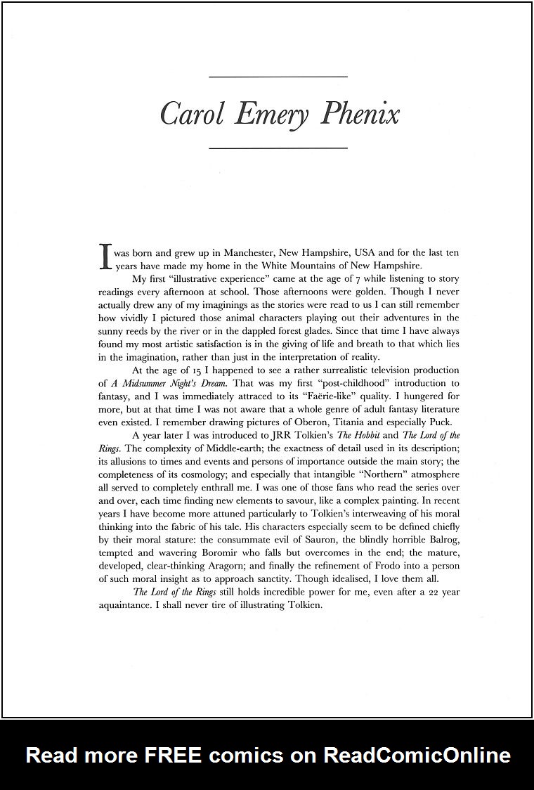 Read online Tolkien's World - Paintings of Middle-Earth comic -  Issue # TPB (Part 2) - 31