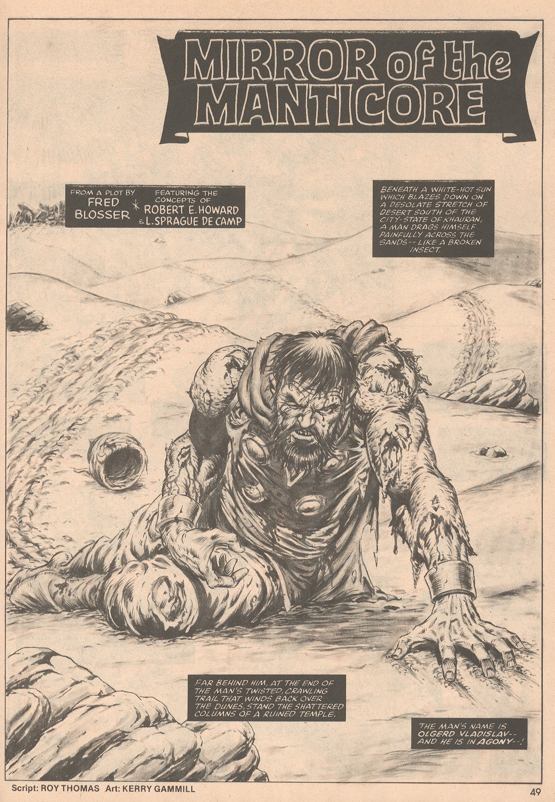 Read online The Savage Sword Of Conan comic -  Issue #58 - 50