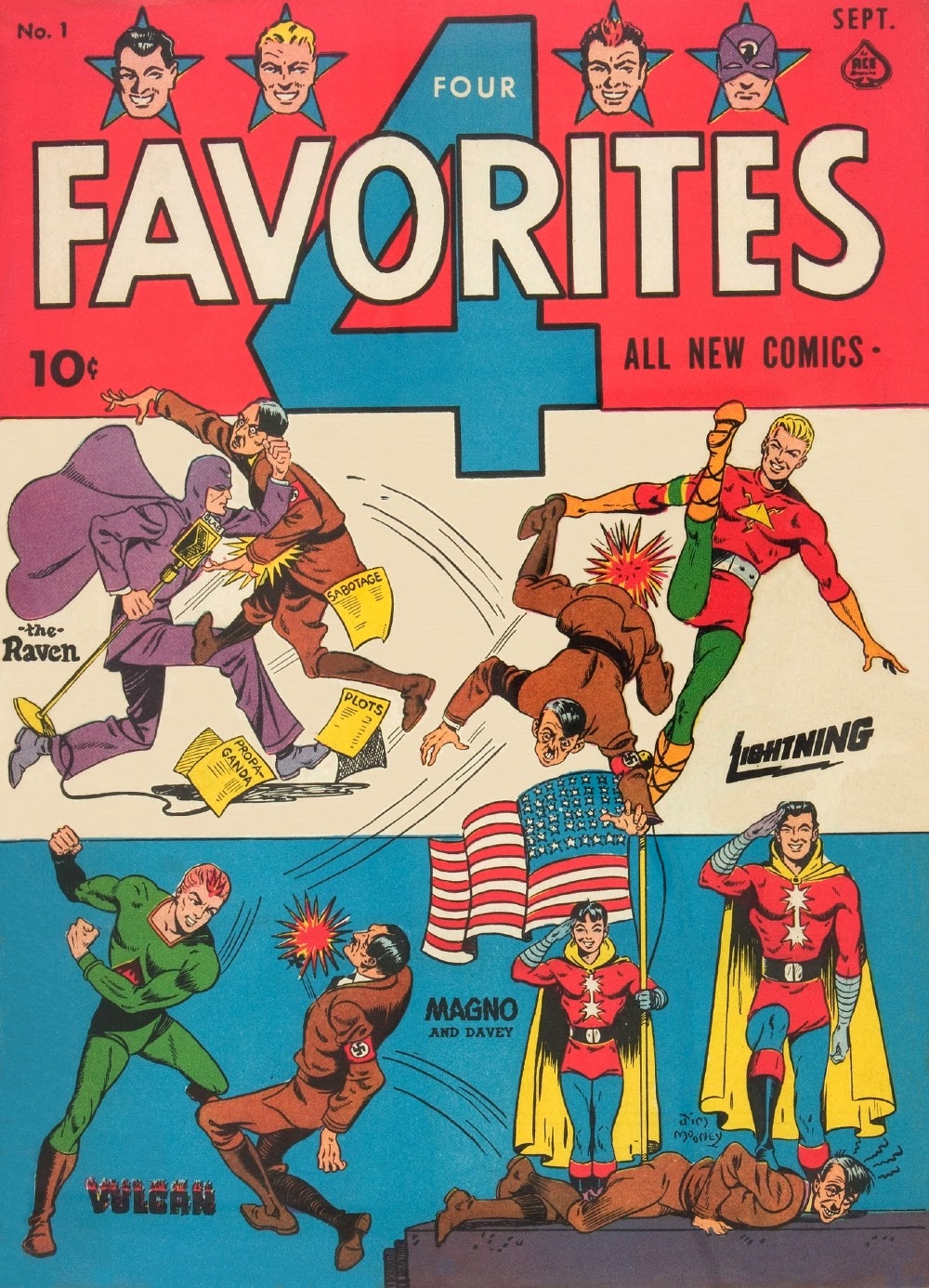 Read online Four Favorites comic -  Issue #1 - 1