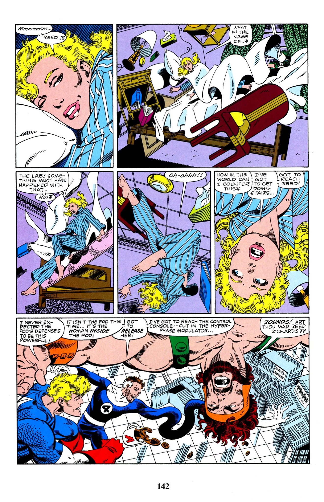 Read online Fantastic Four Visionaries: John Byrne comic -  Issue # TPB 7 - 143