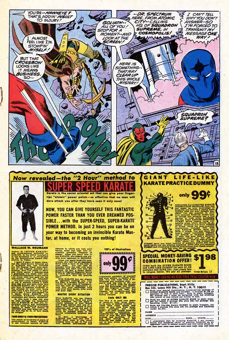 Read online The Avengers (1963) comic -  Issue #85 - 14