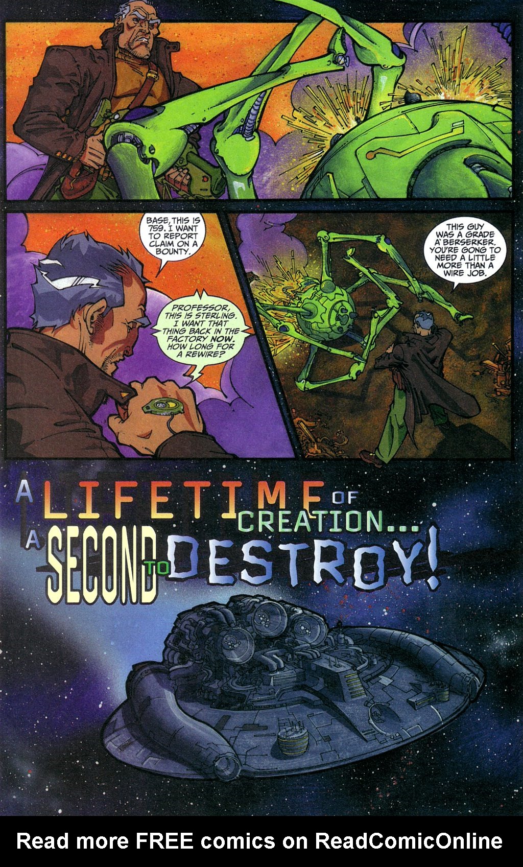 Read online Blue comic -  Issue #1 - 5