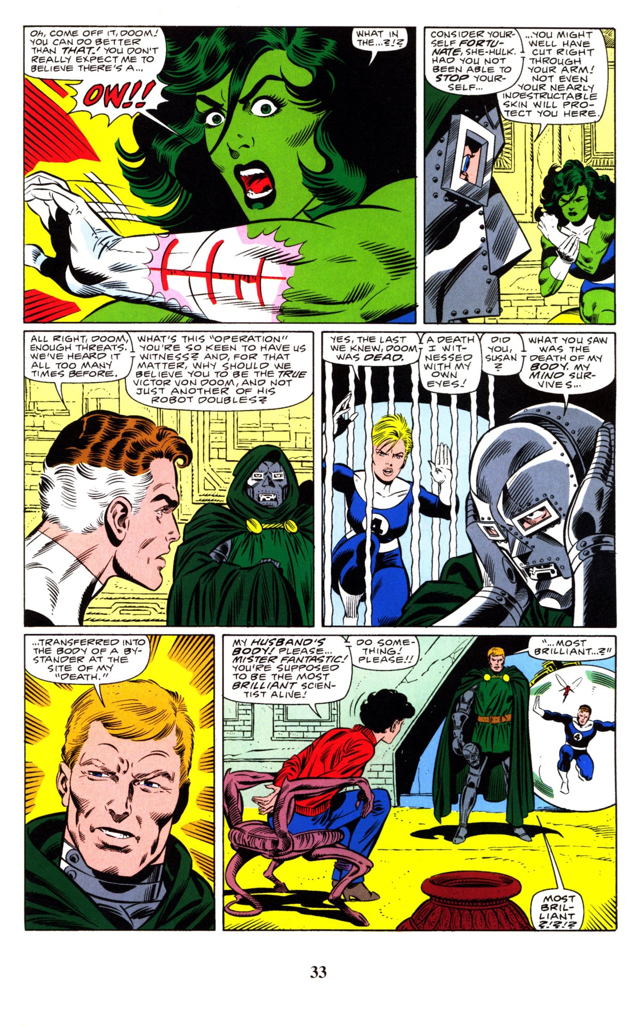 Read online Fantastic Four Visionaries: John Byrne comic -  Issue # TPB 8 - 35