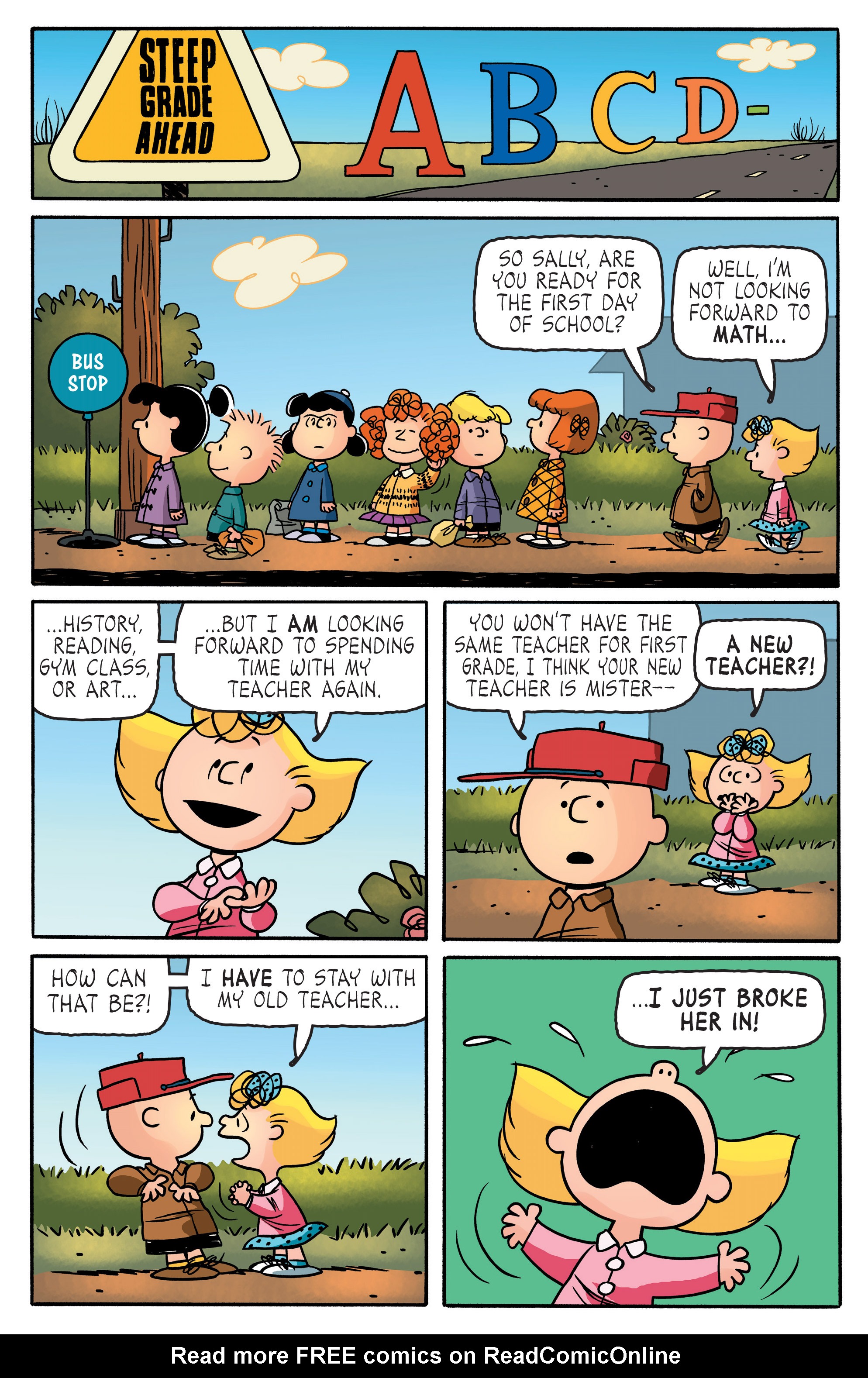 Read online Peanuts (2012) comic -  Issue #18 - 10