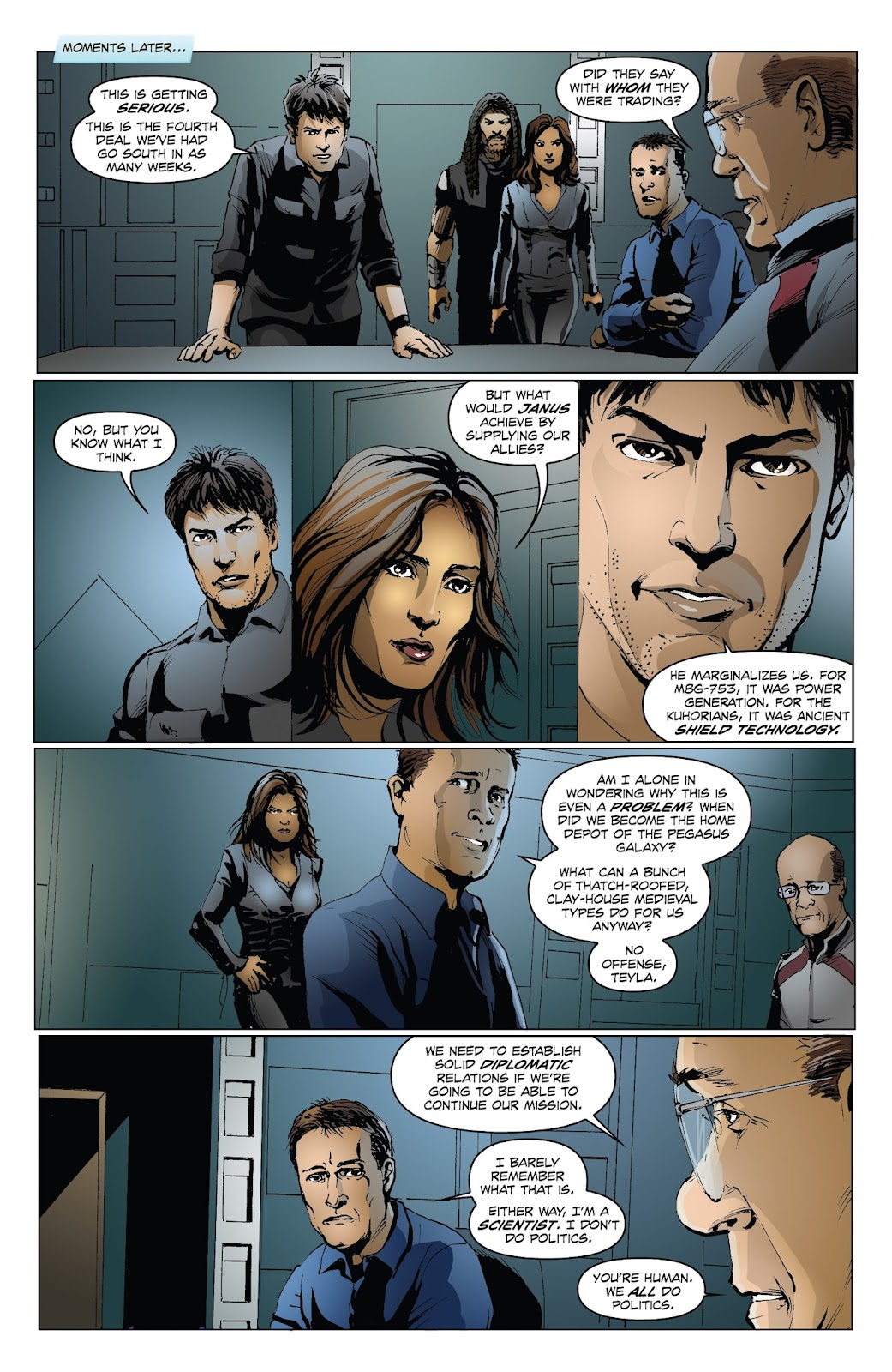 Stargate Universe: Back To Destiny issue 1 - Page 26