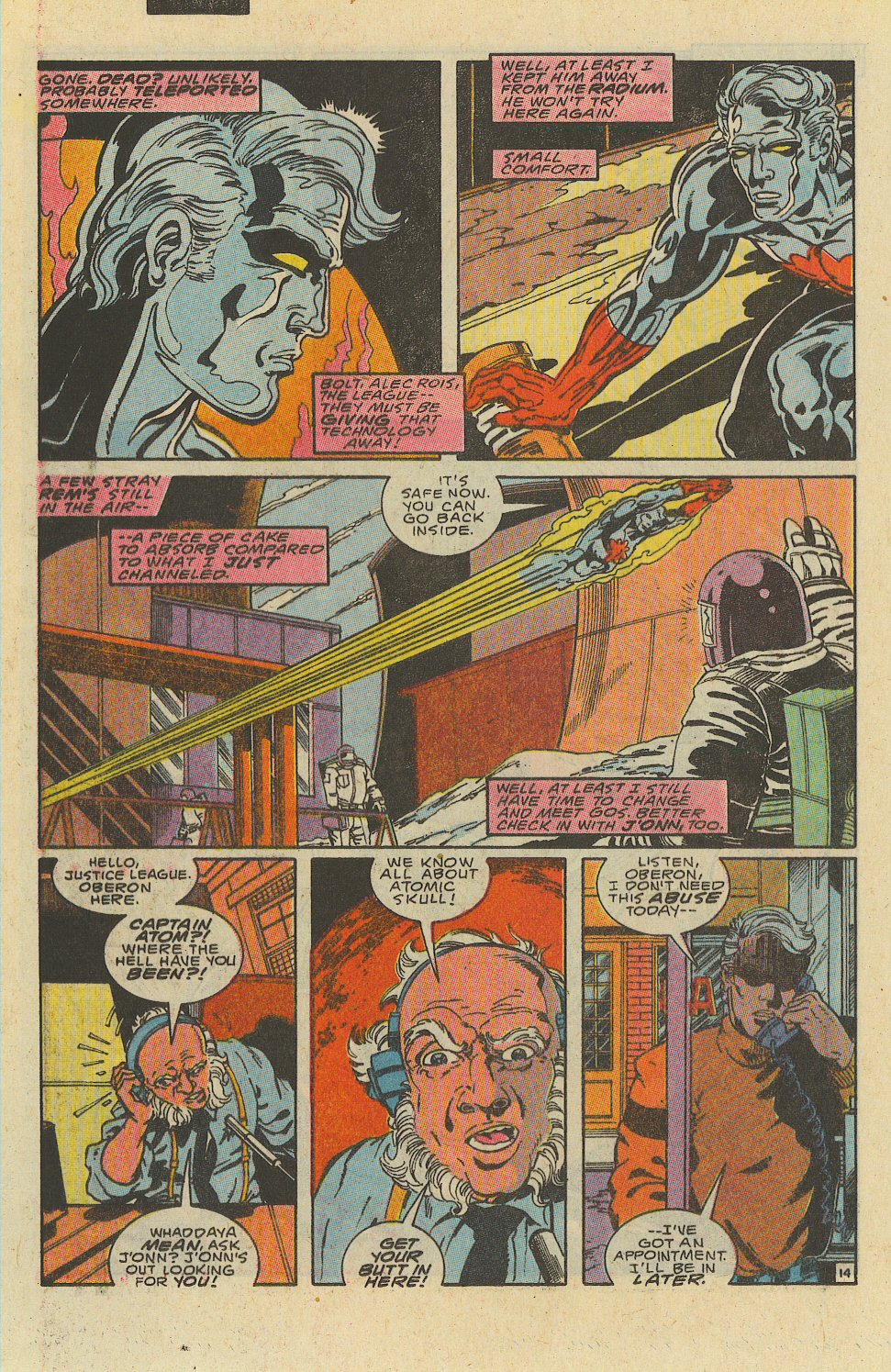 Read online Captain Atom (1987) comic -  Issue #37 - 15