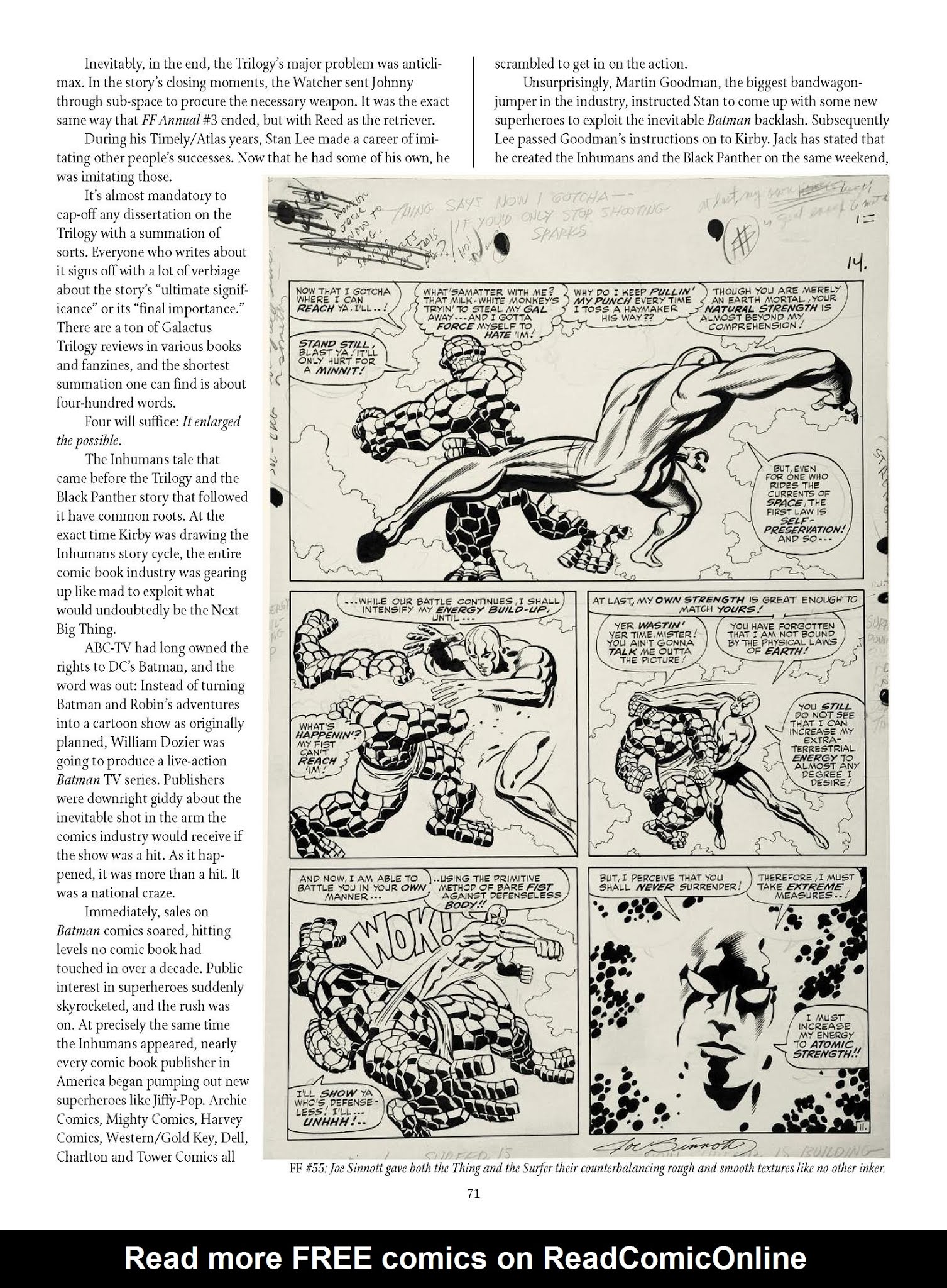 Read online The Jack Kirby Collector comic -  Issue #58 - 73