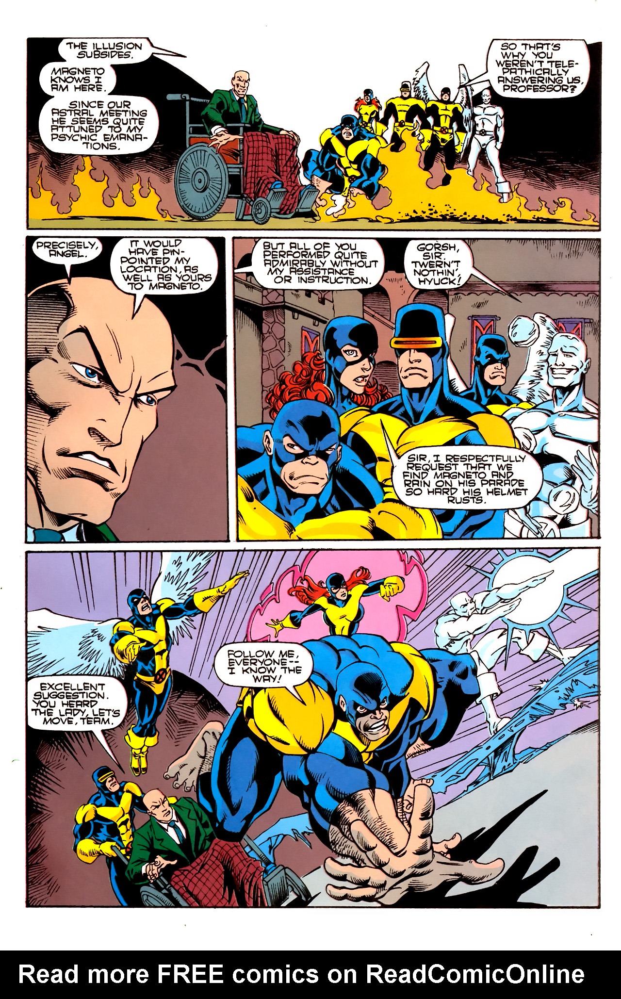 Read online Professor Xavier and the X-Men comic -  Issue #5 - 16