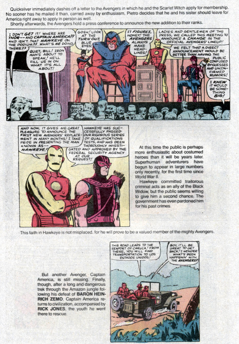 Read online Marvel Saga: The Official History of the Marvel Universe comic -  Issue #19 - 20