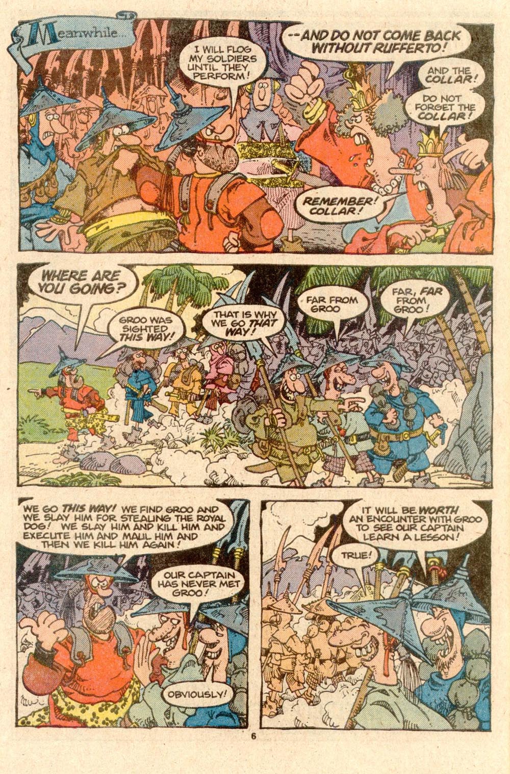 Read online Sergio Aragonés Groo the Wanderer comic -  Issue #30 - 6