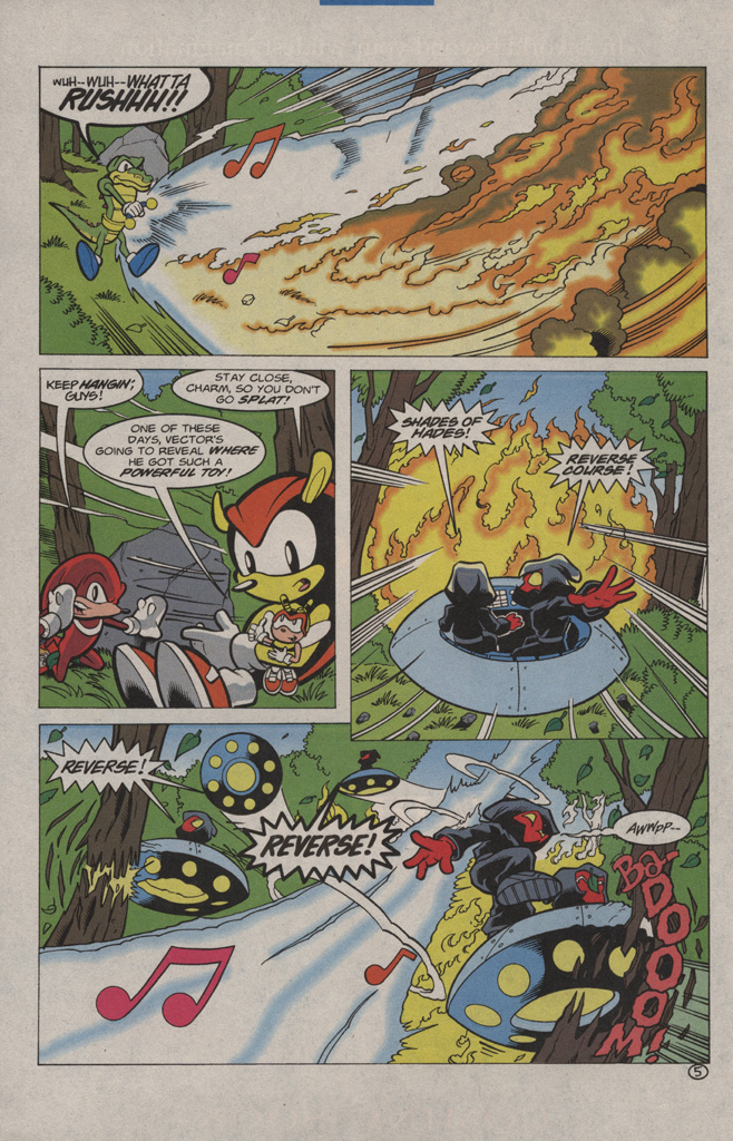 Read online Knuckles the Echidna comic -  Issue #3 - 10
