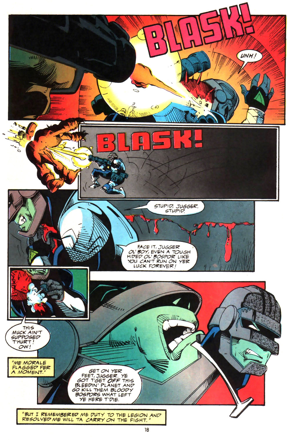 Read online Alien Legion (1987) comic -  Issue #5 - 20