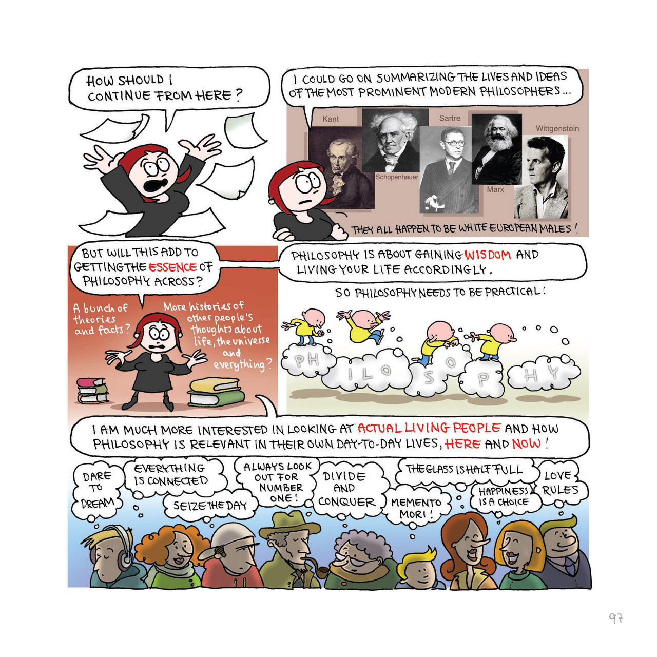 Read online Philosophy: A Discovery in Comics comic -  Issue # TPB - 98