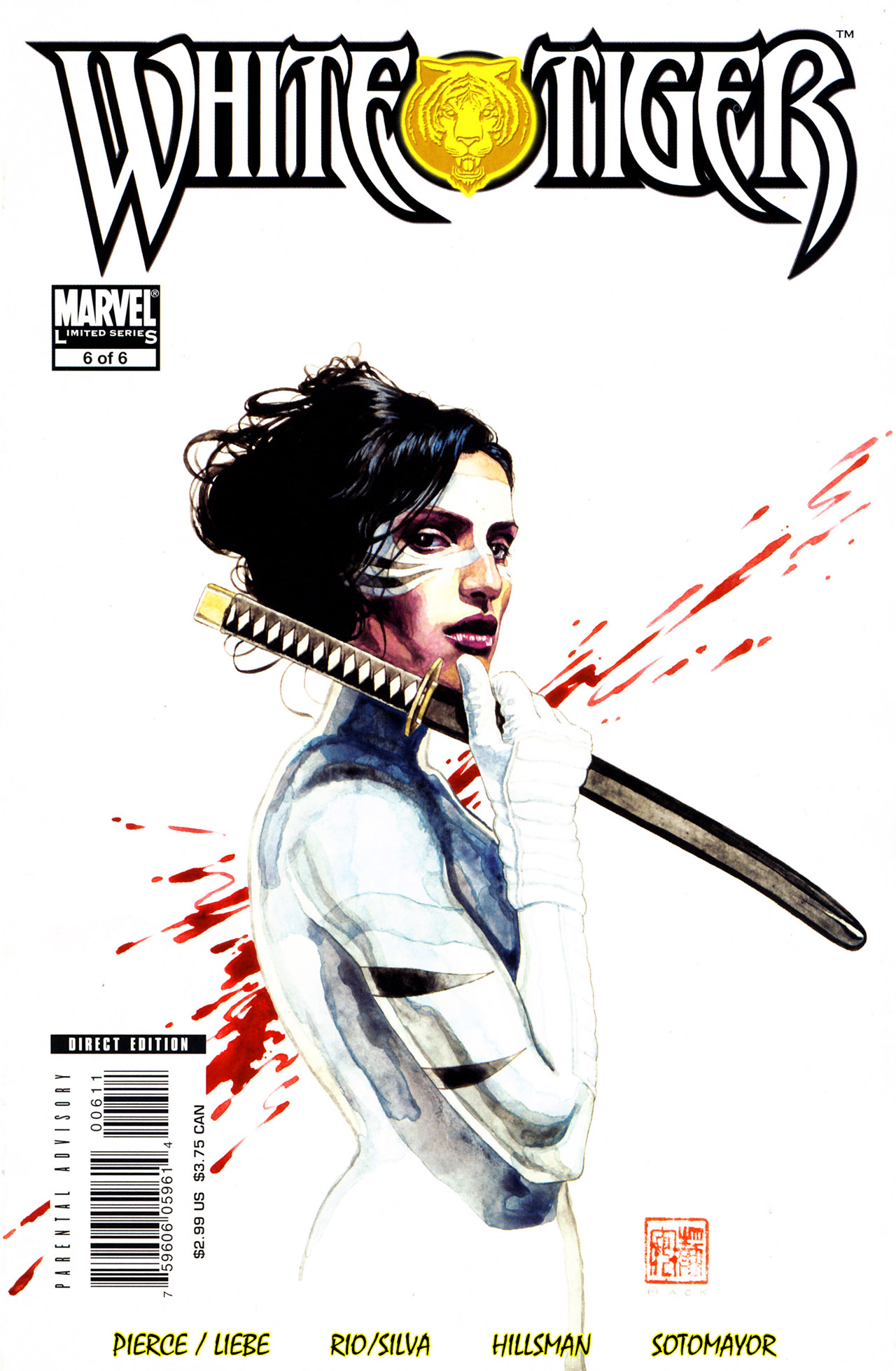 Read online White Tiger comic -  Issue #6 - 1