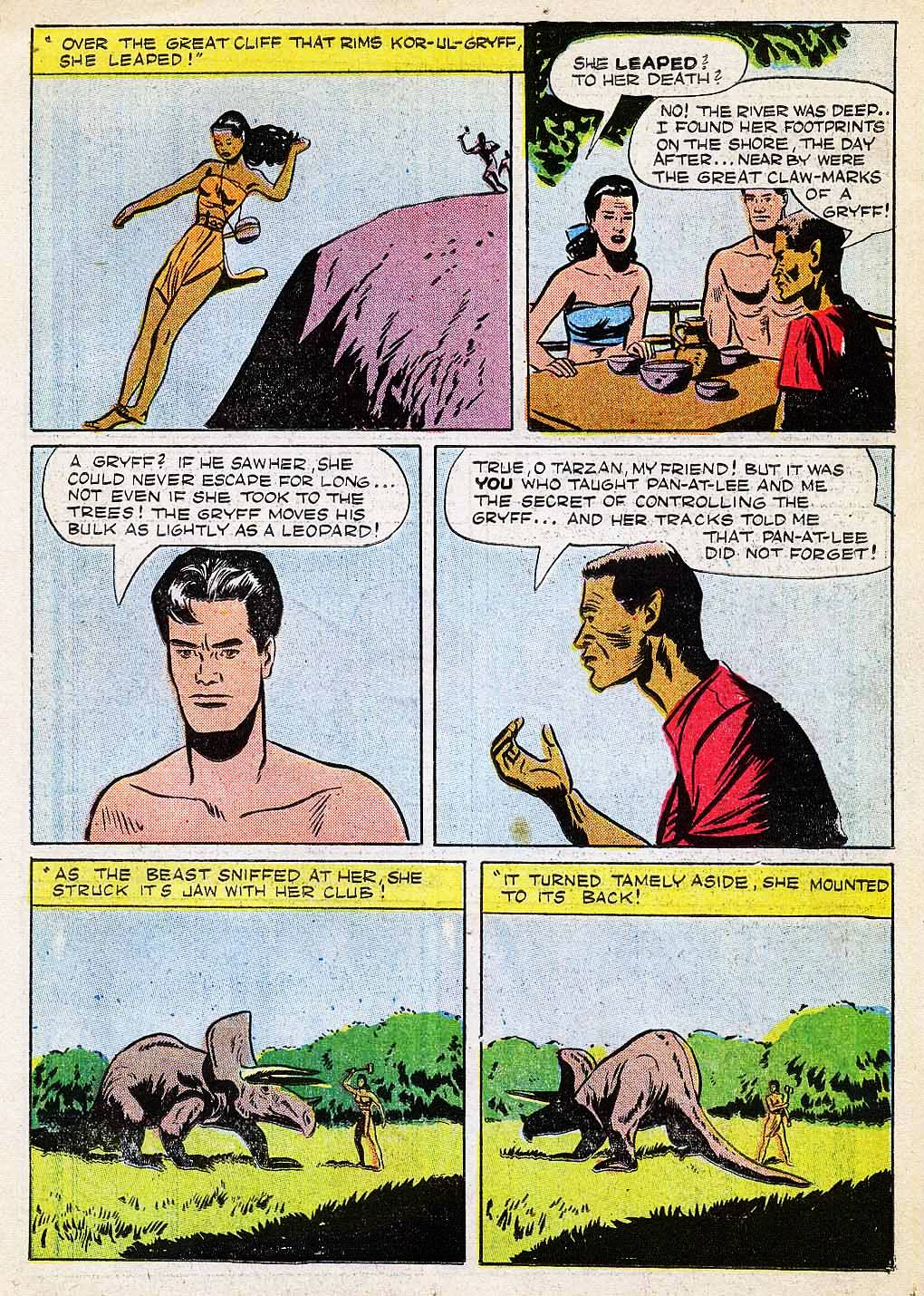 Read online Tarzan (1948) comic -  Issue #4 - 11