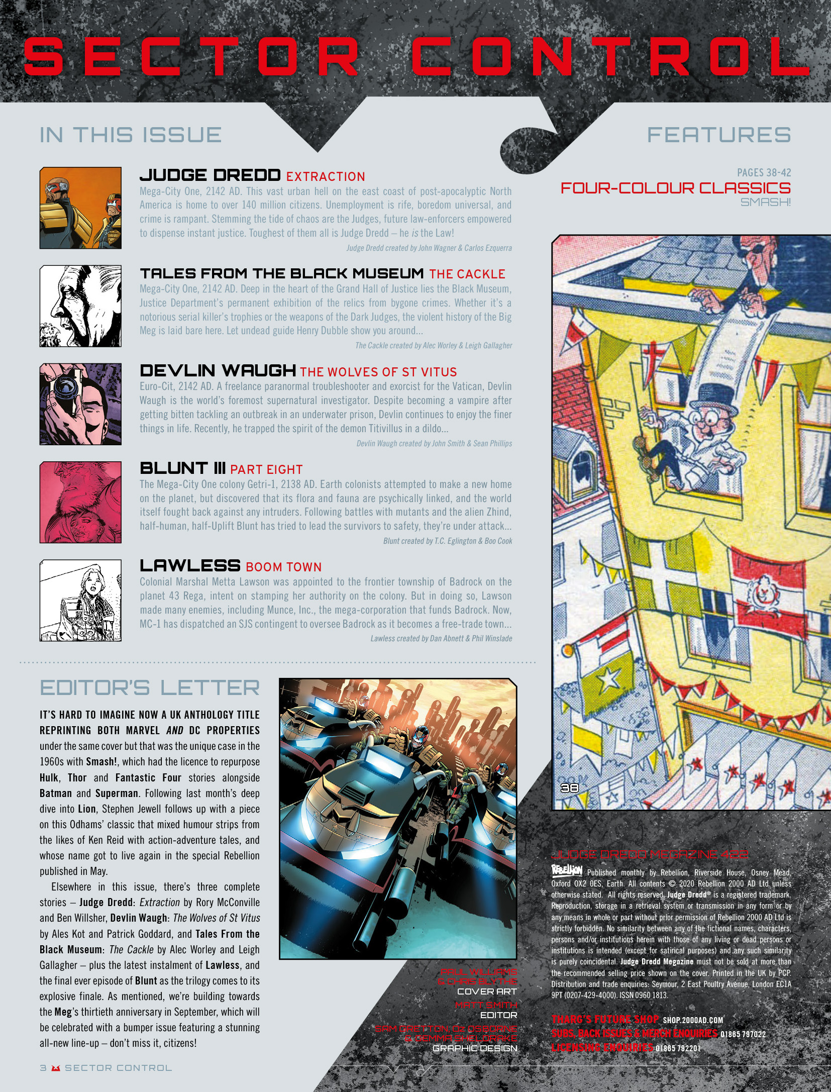 Read online Judge Dredd Megazine (Vol. 5) comic -  Issue #422 - 3