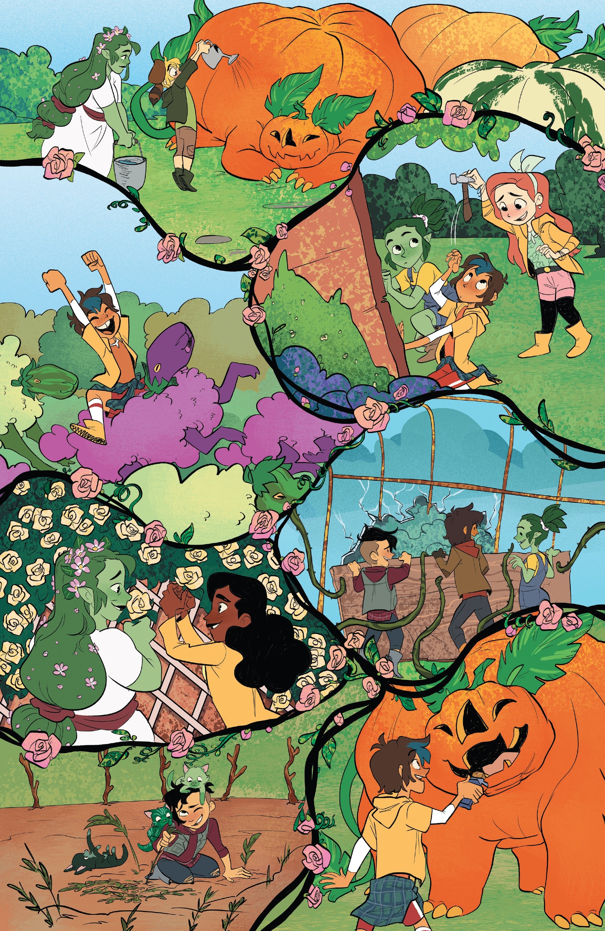 Read online Lumberjanes: Somewhere That's Green comic -  Issue # Full - 31