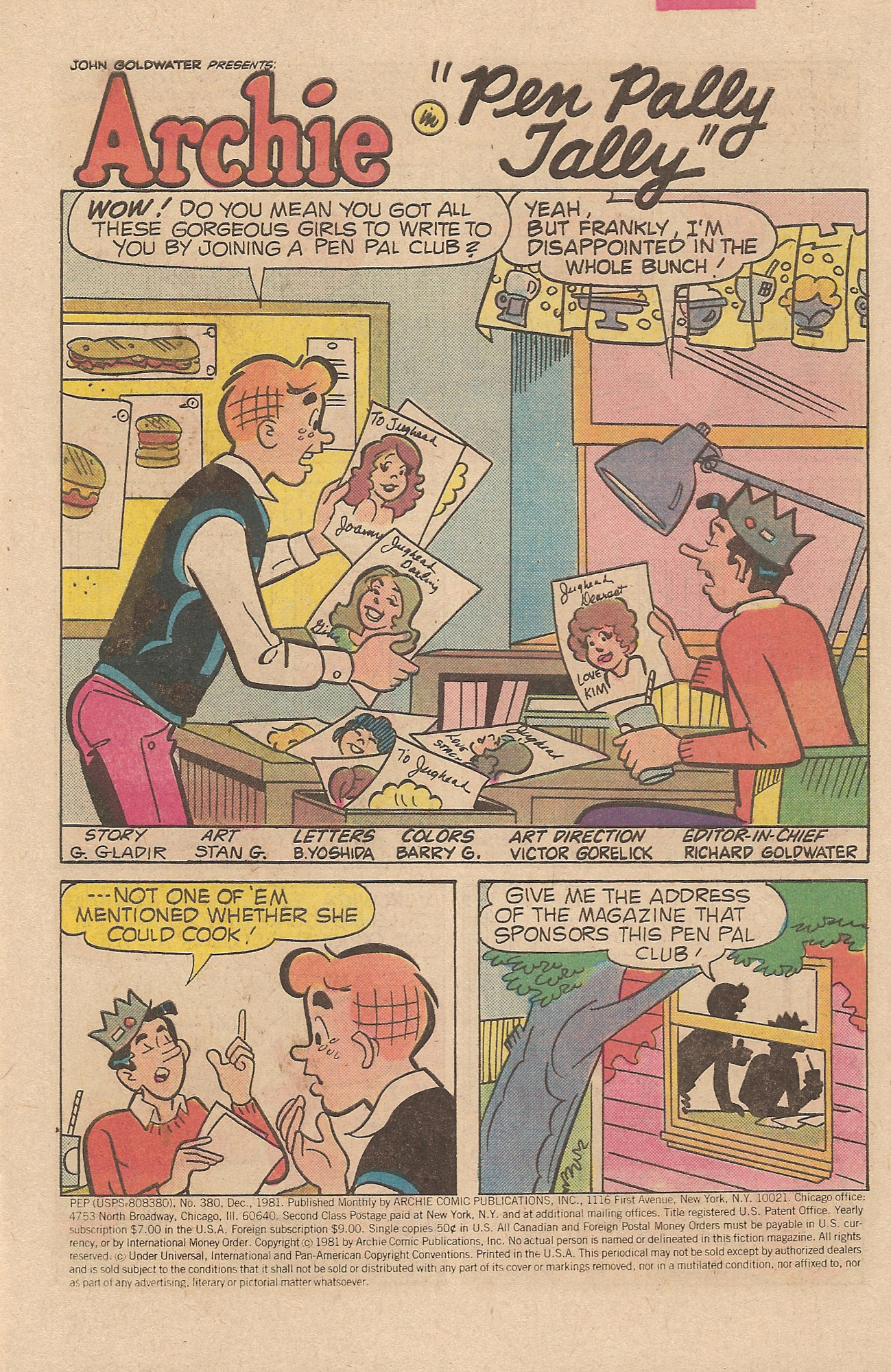 Read online Pep Comics comic -  Issue #380 - 3