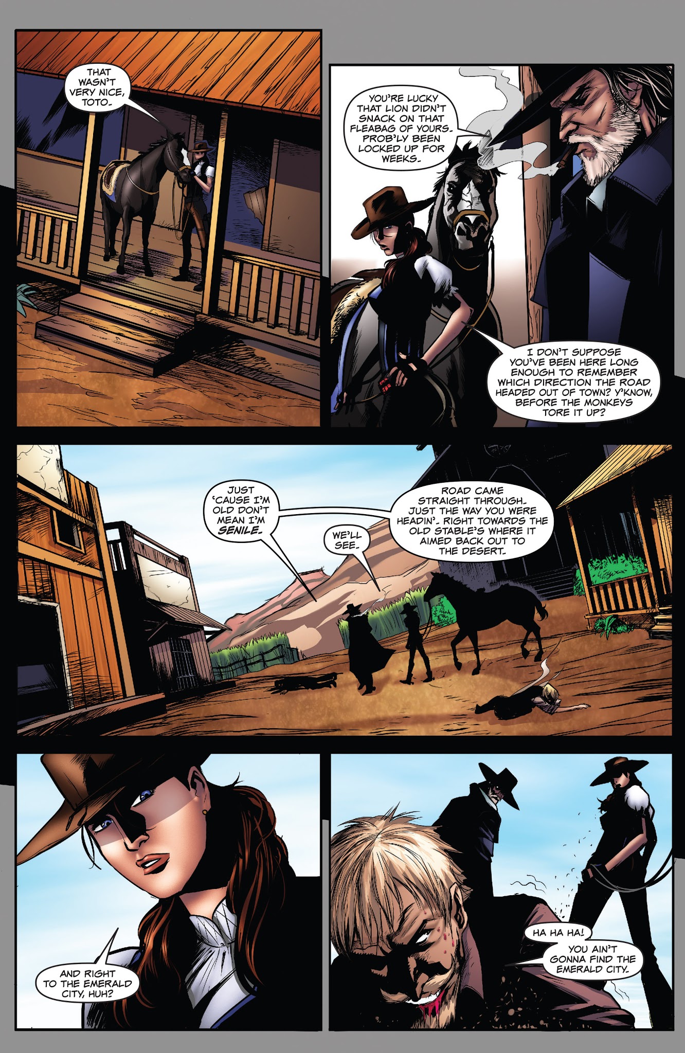 Read online Legend of Oz: The Wicked West (2015) comic -  Issue #2 - 11