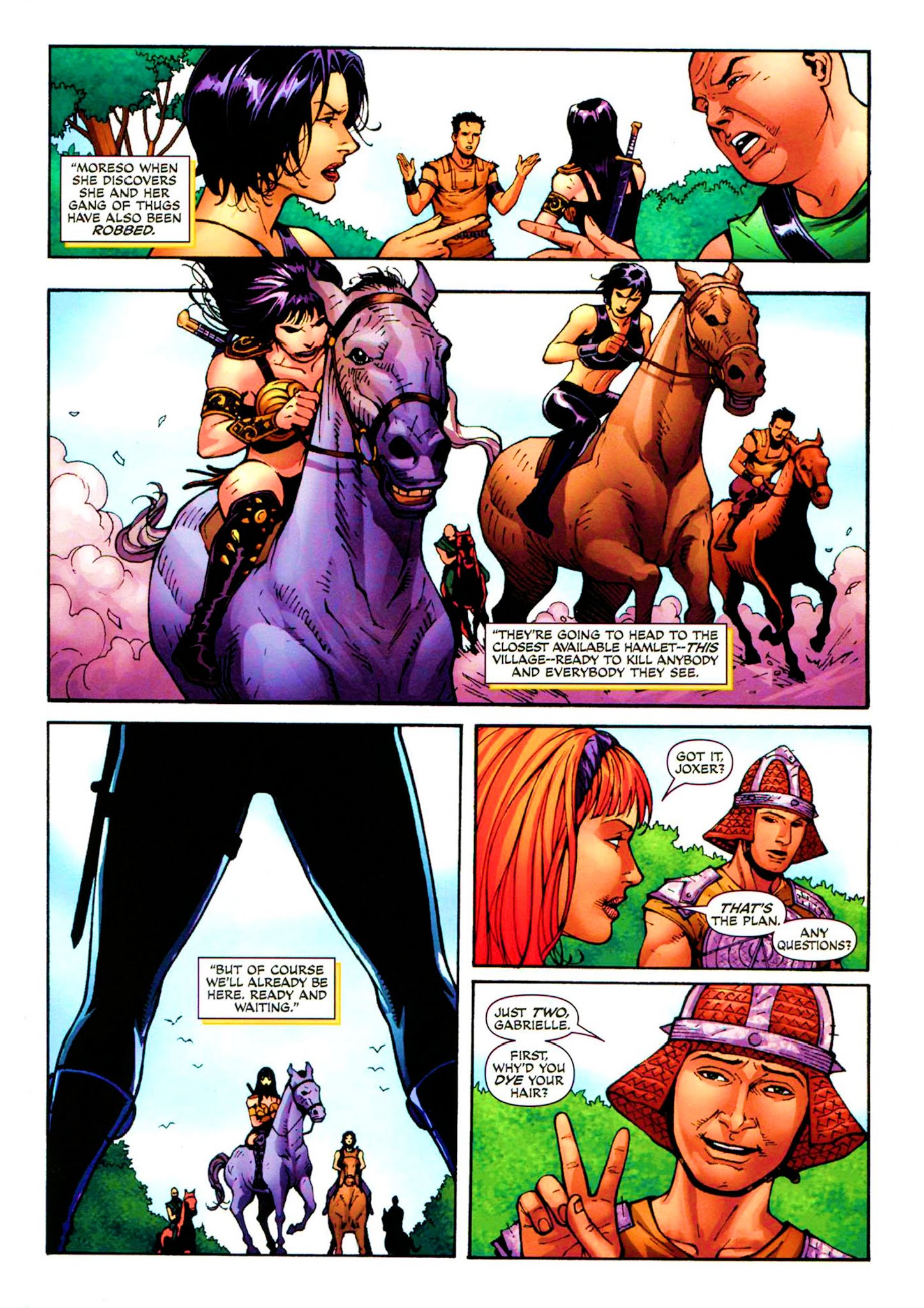Read online Xena: Warrior Princess - Dark Xena comic -  Issue #3 - 5