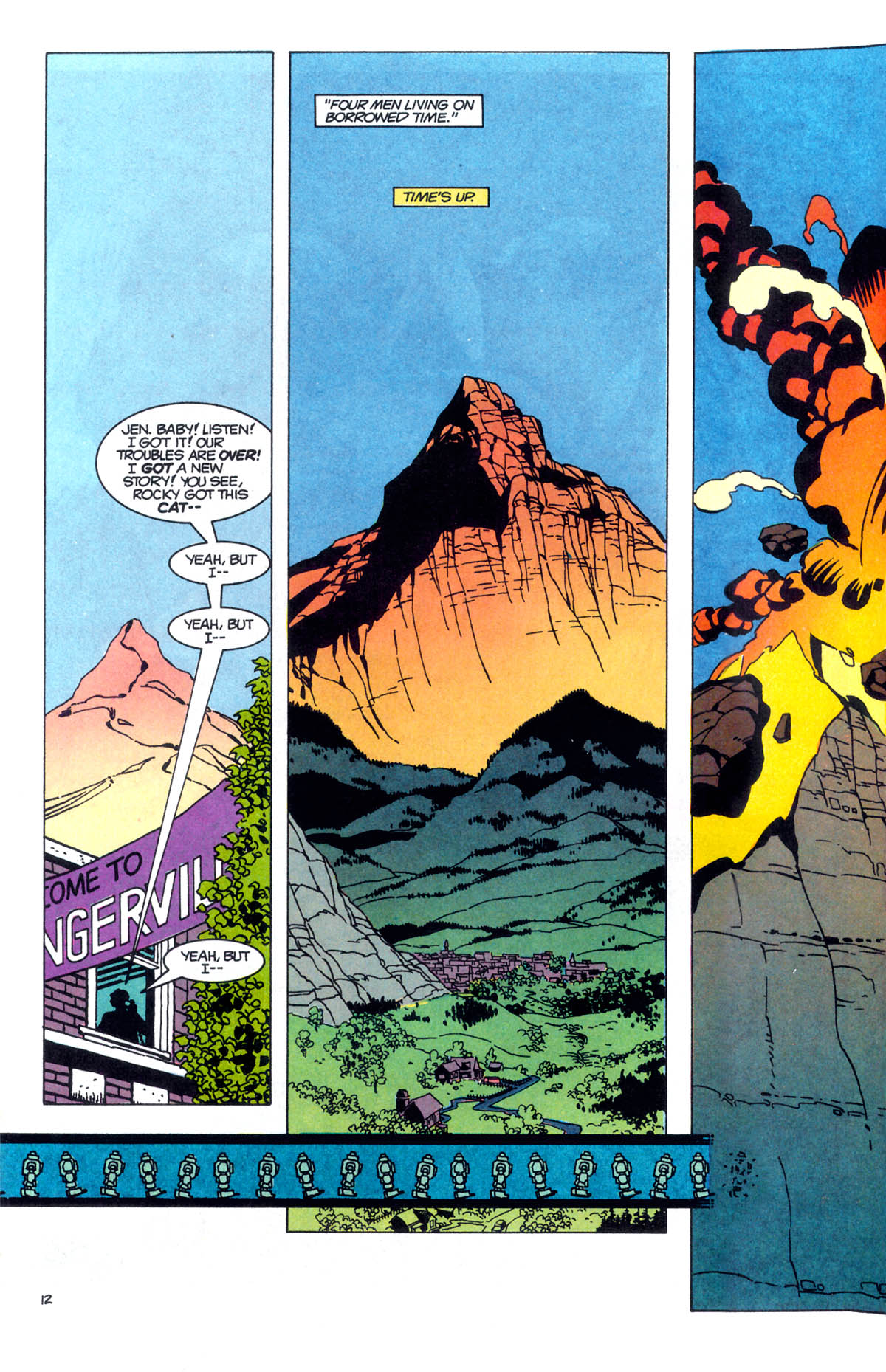 Read online Challengers of the Unknown (1991) comic -  Issue #1 - 14