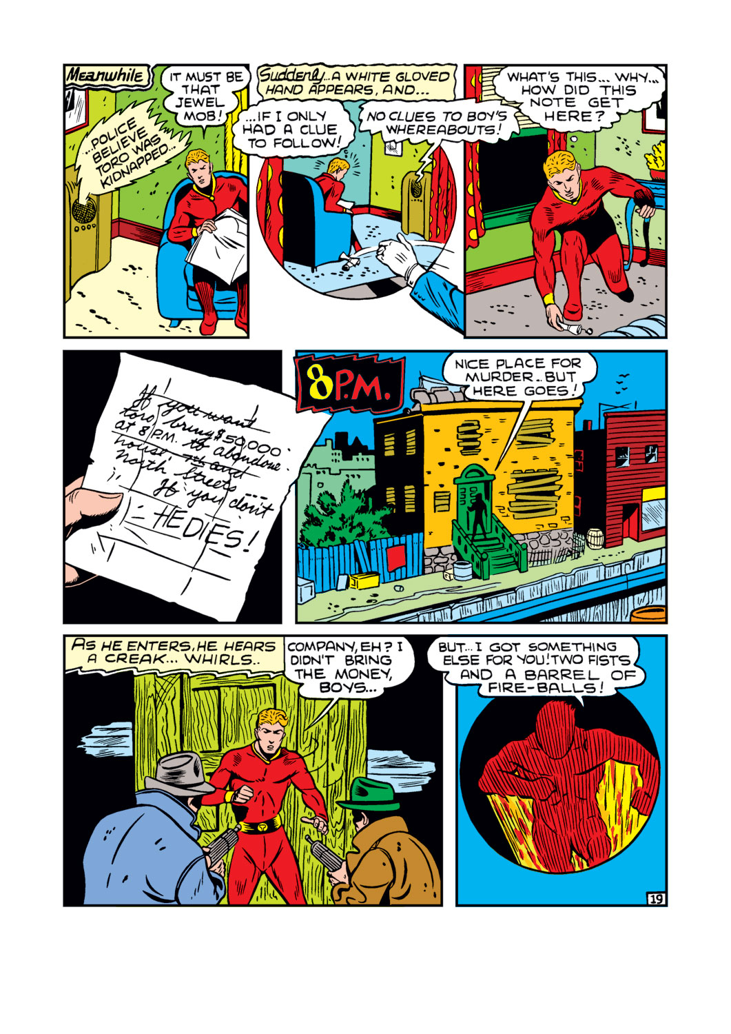 Read online The Human Torch (1940) comic -  Issue #6 - 36