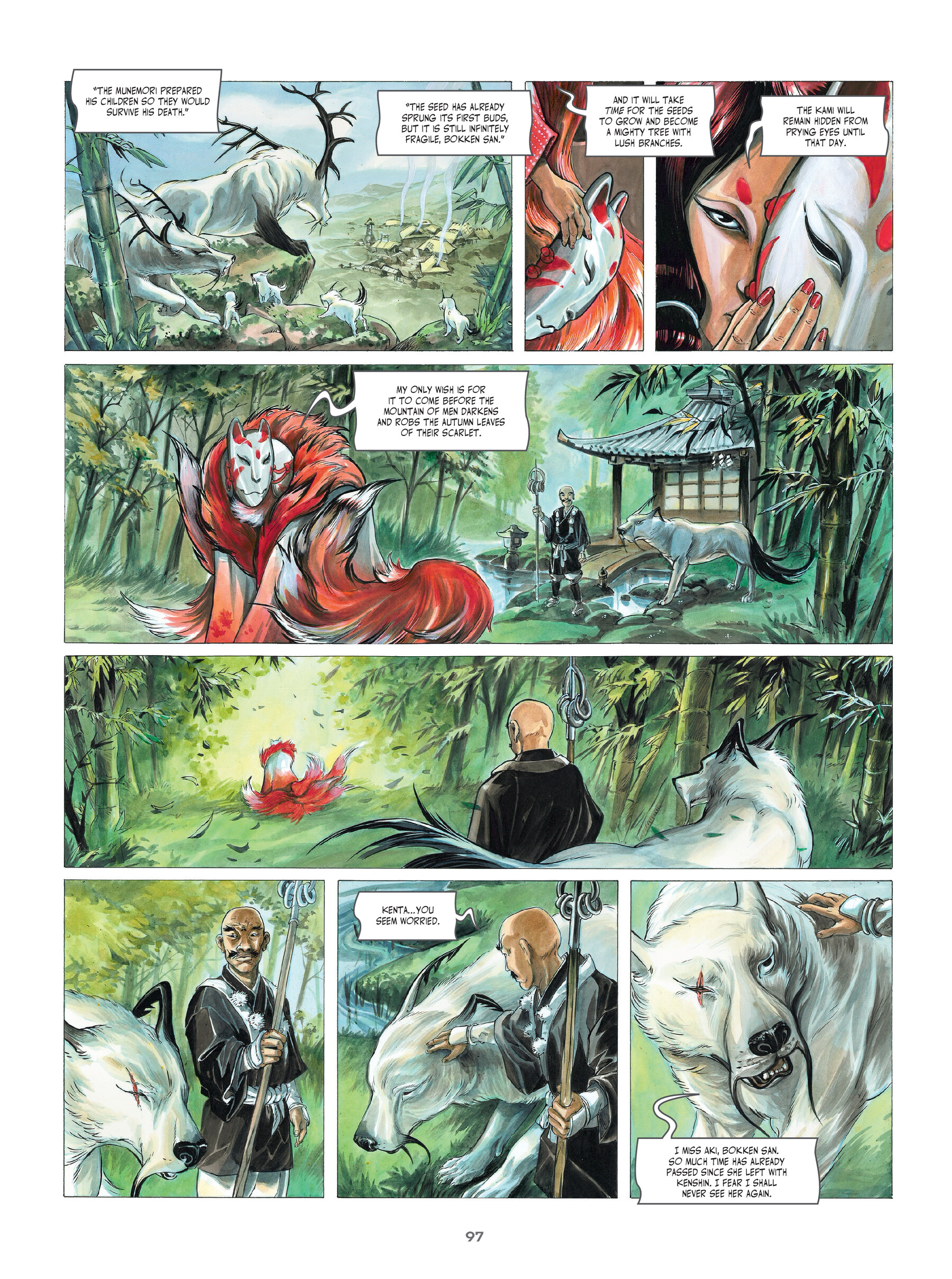 Read online Legends of the Pierced Veil: Izuna comic -  Issue # TPB (Part 1) - 98