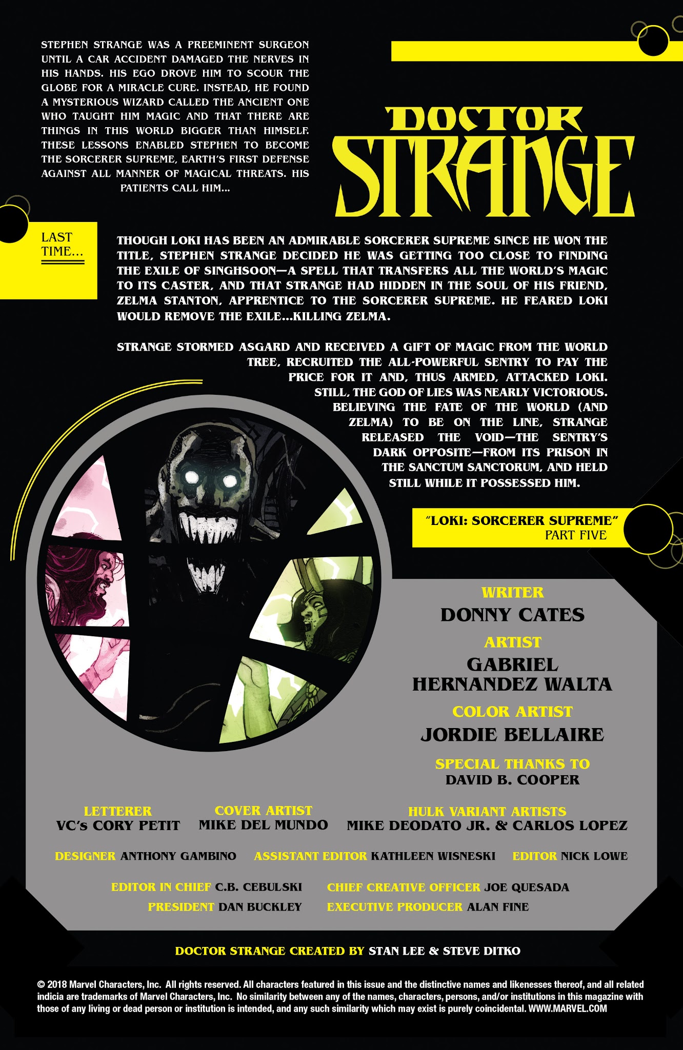 Read online Doctor Strange (2015) comic -  Issue #385 - 2