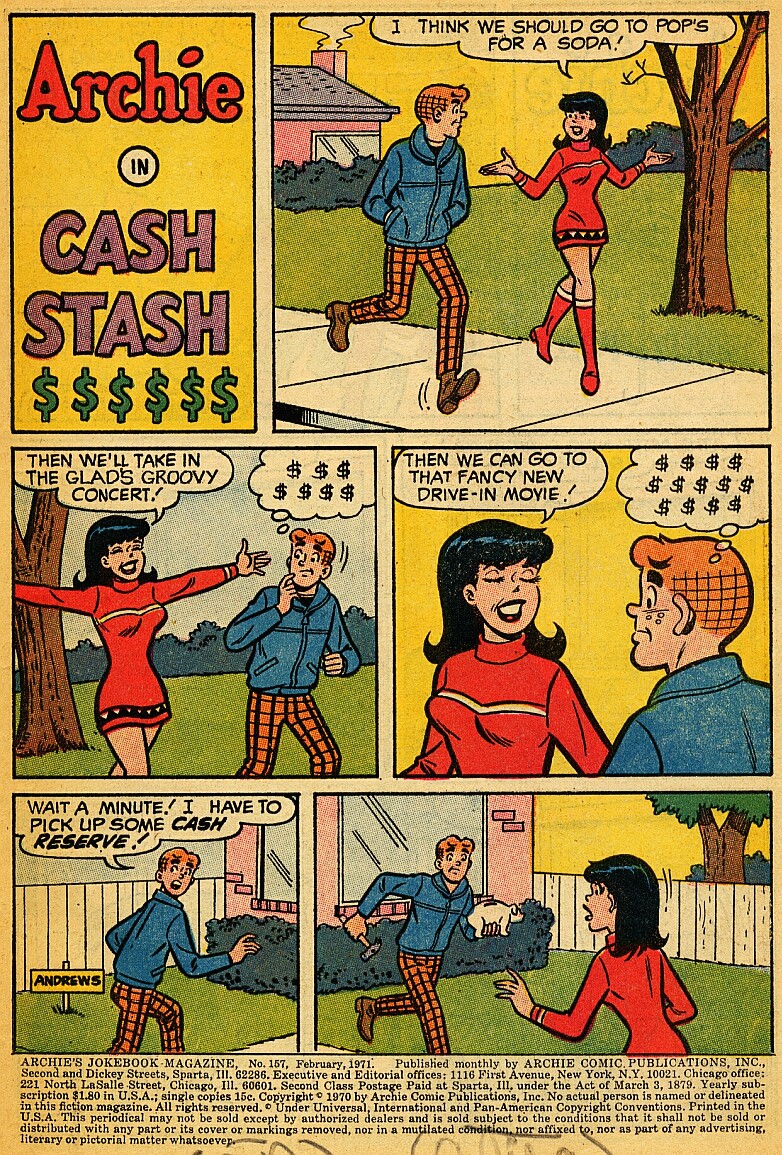 Read online Archie's Joke Book Magazine comic -  Issue #157 - 3
