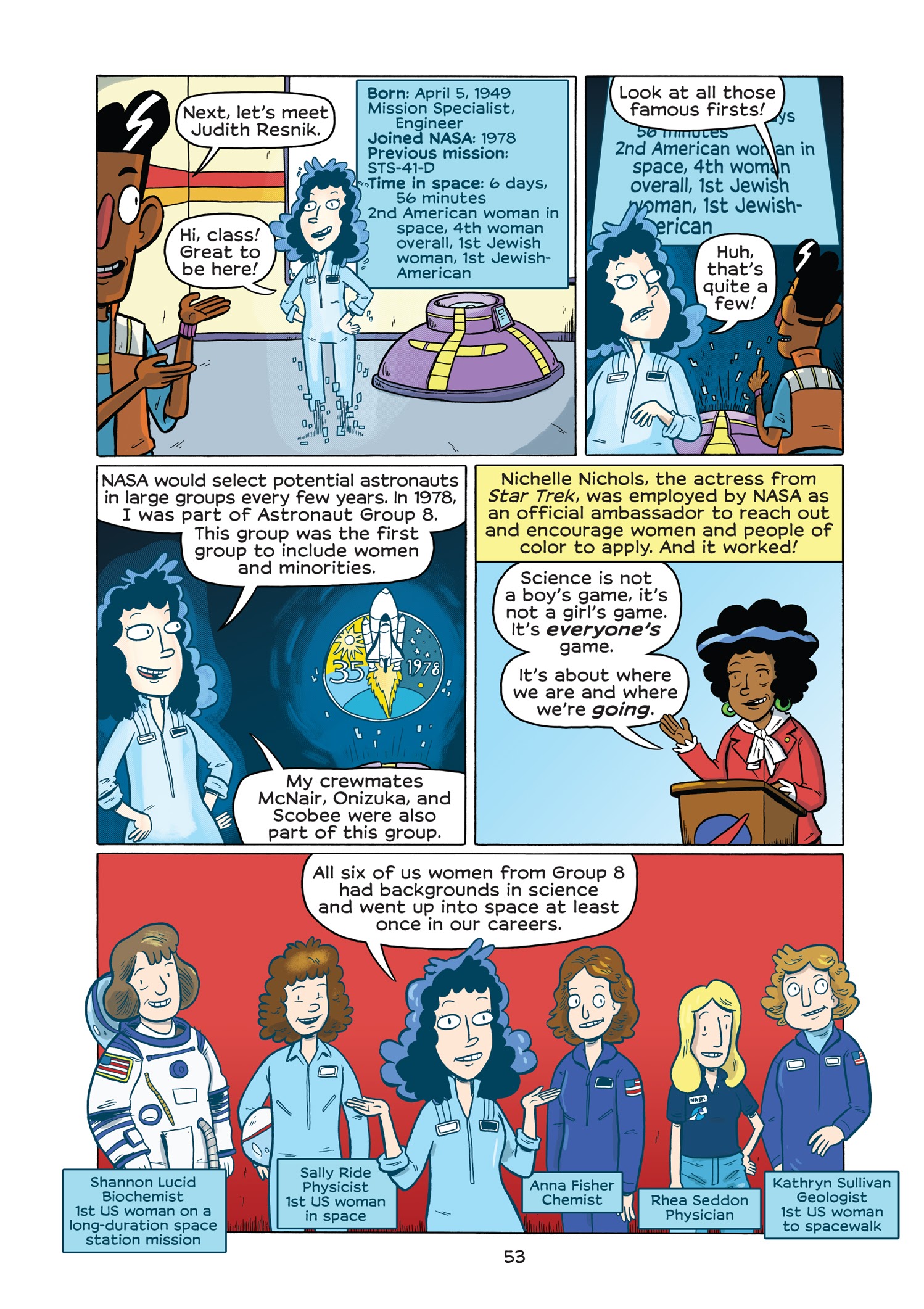 Read online History Comics comic -  Issue # The Challenger Disaster: Tragedy in the Skies - 59