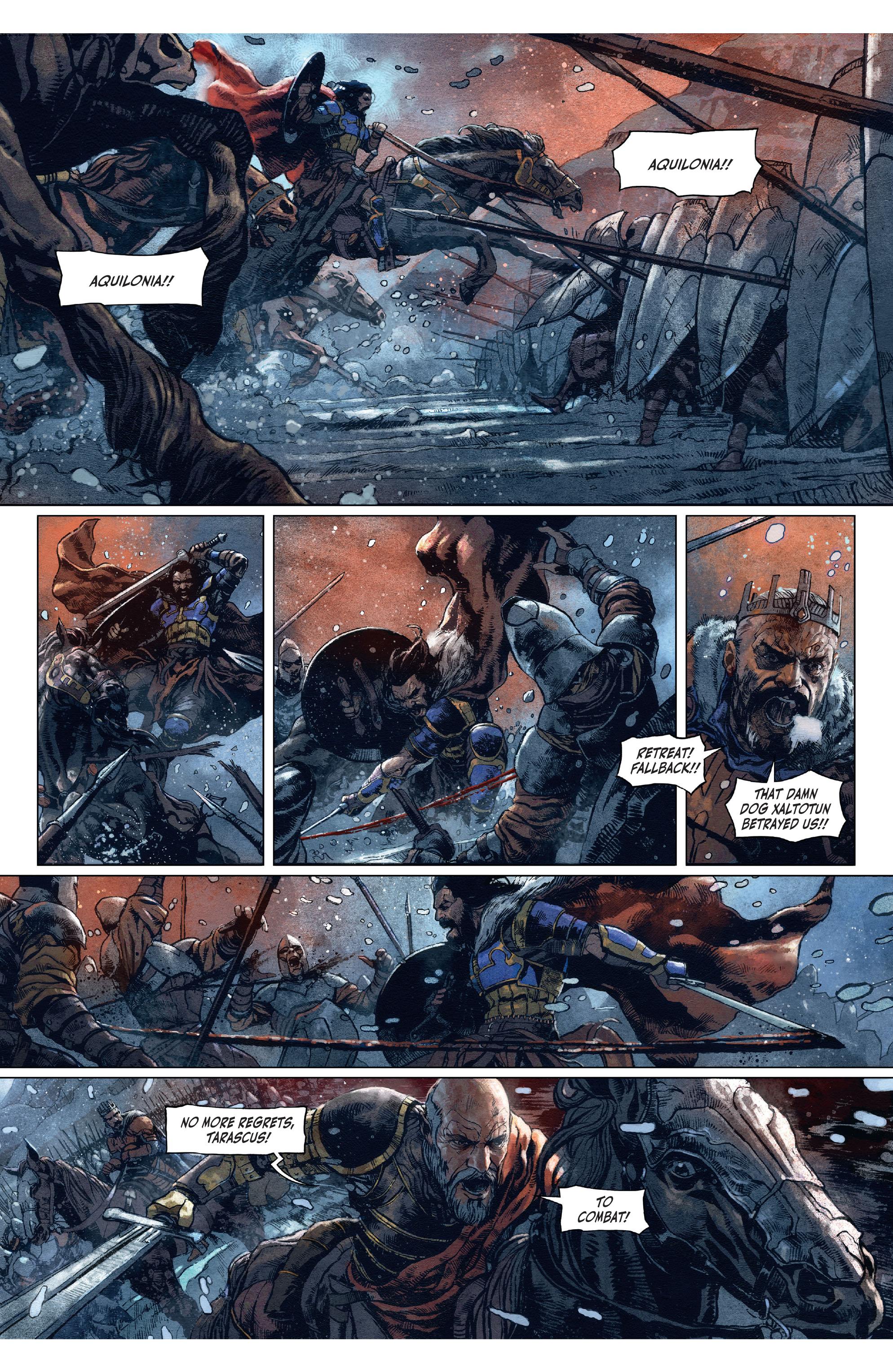 Read online The Cimmerian: Hour of the Dragon comic -  Issue #4 - 22