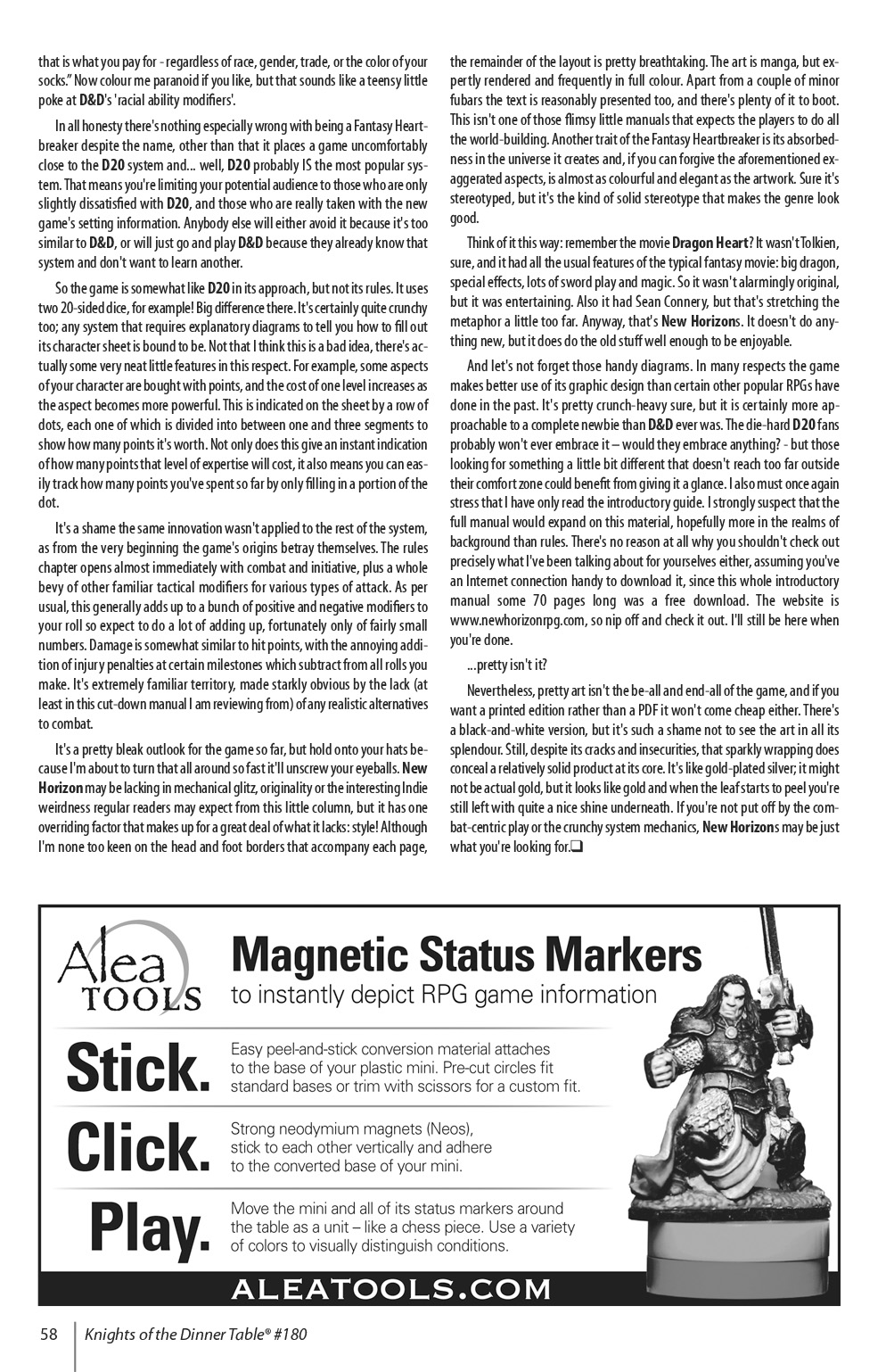 Read online Knights of the Dinner Table comic -  Issue #180 - 60