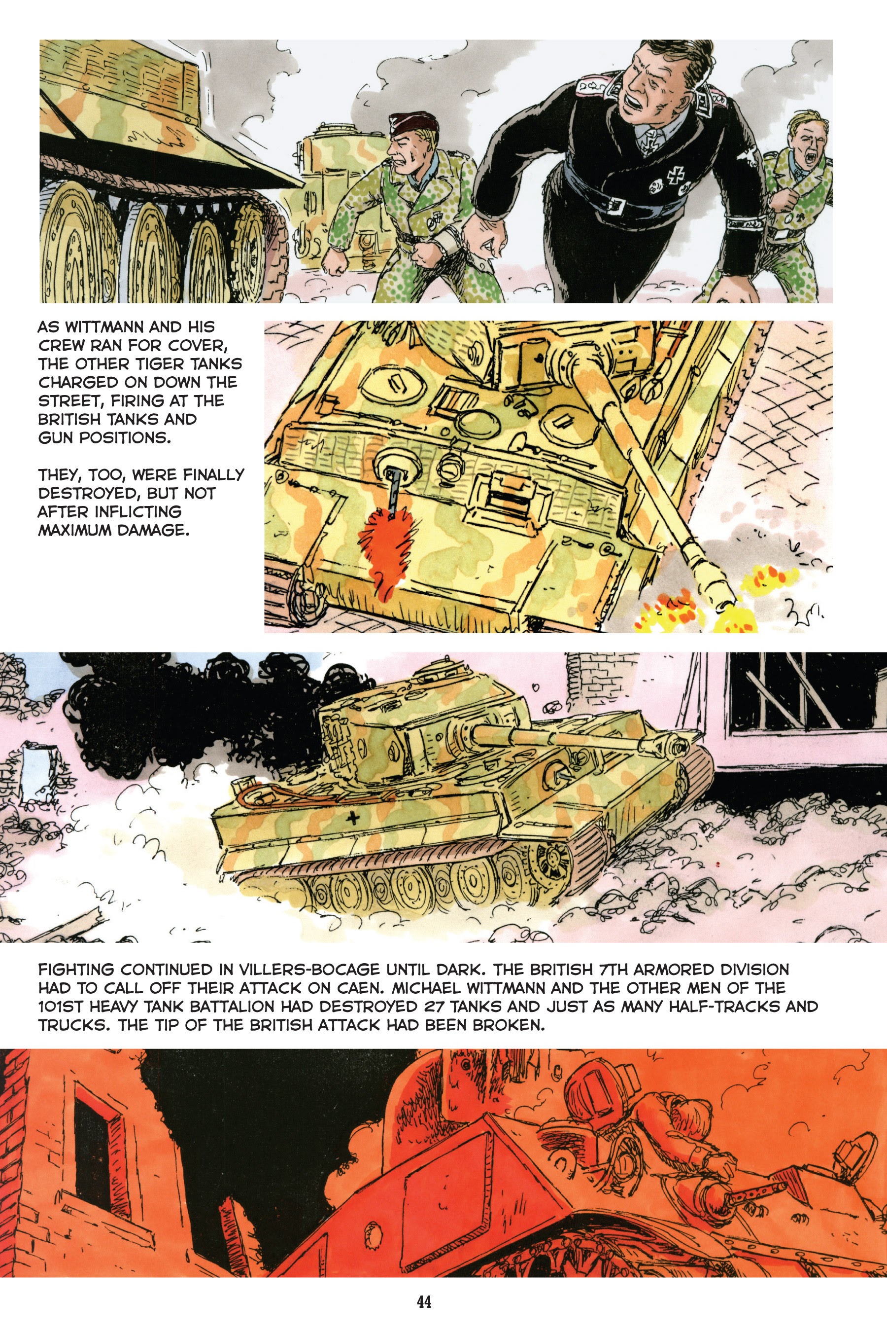 Read online Normandy: A Graphic History of D-Day, the Allied Invasion of Hitler's Fortress Europe comic -  Issue # TPB - 45